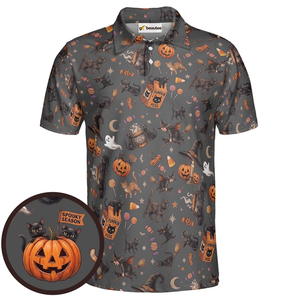 Spooky Season Black Cats - Men - 1