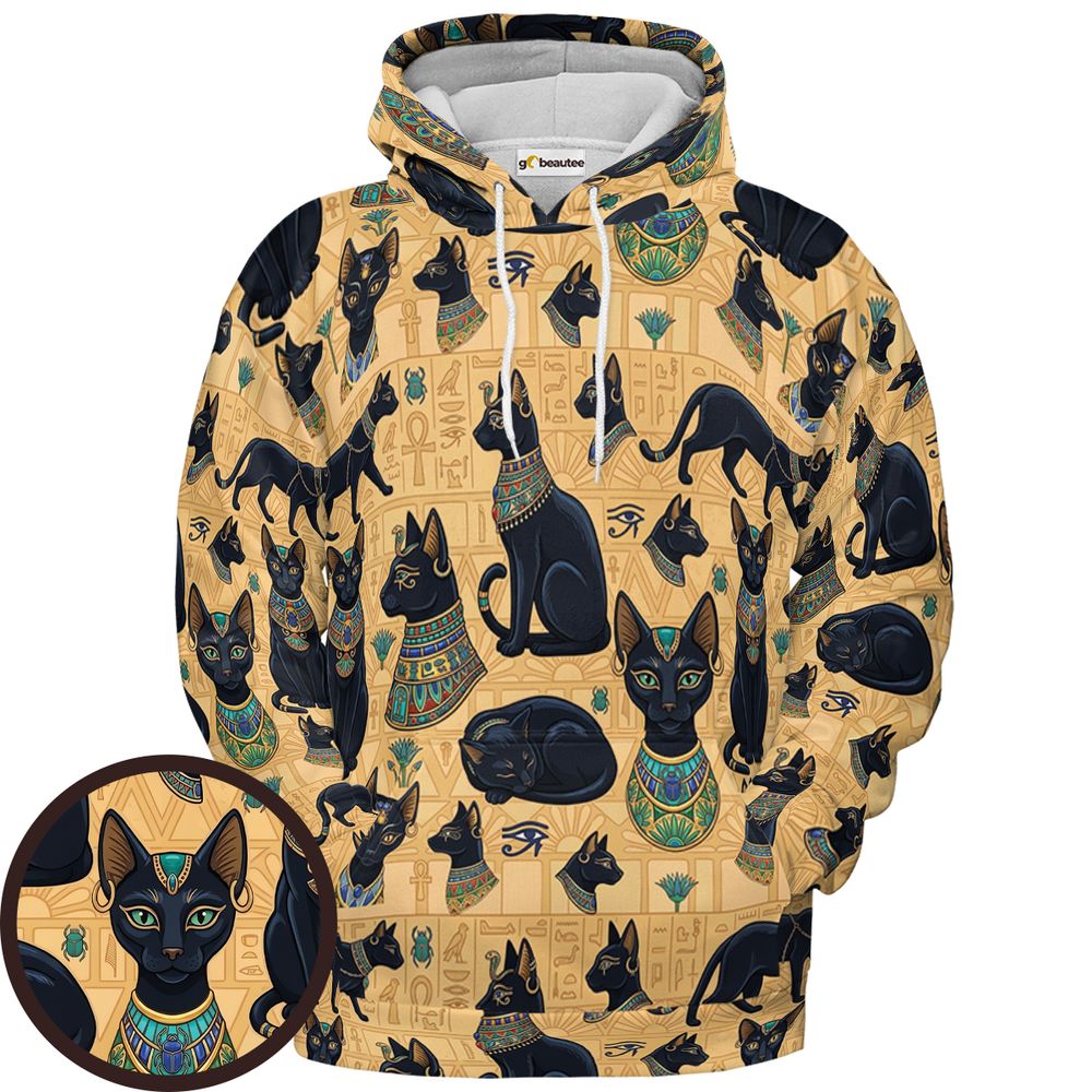 Ancient cat - Pullover Hoodie - 1