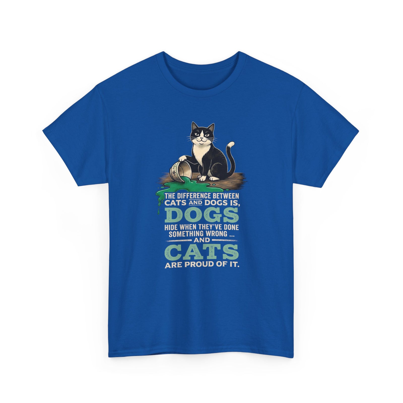 Cats Aren't Guilty T-Shirt — Funny Cat Lover Tee