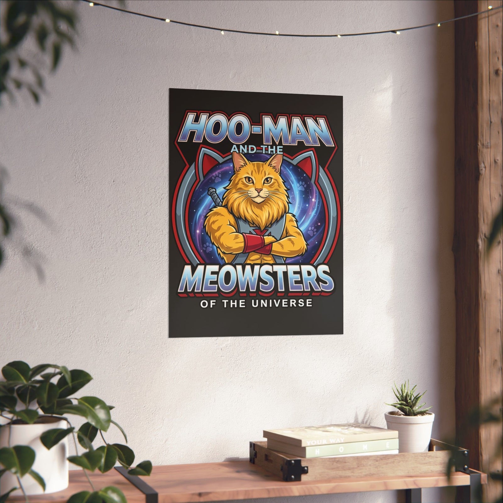Hoo-Man and the Meowsters of the Universe Poster