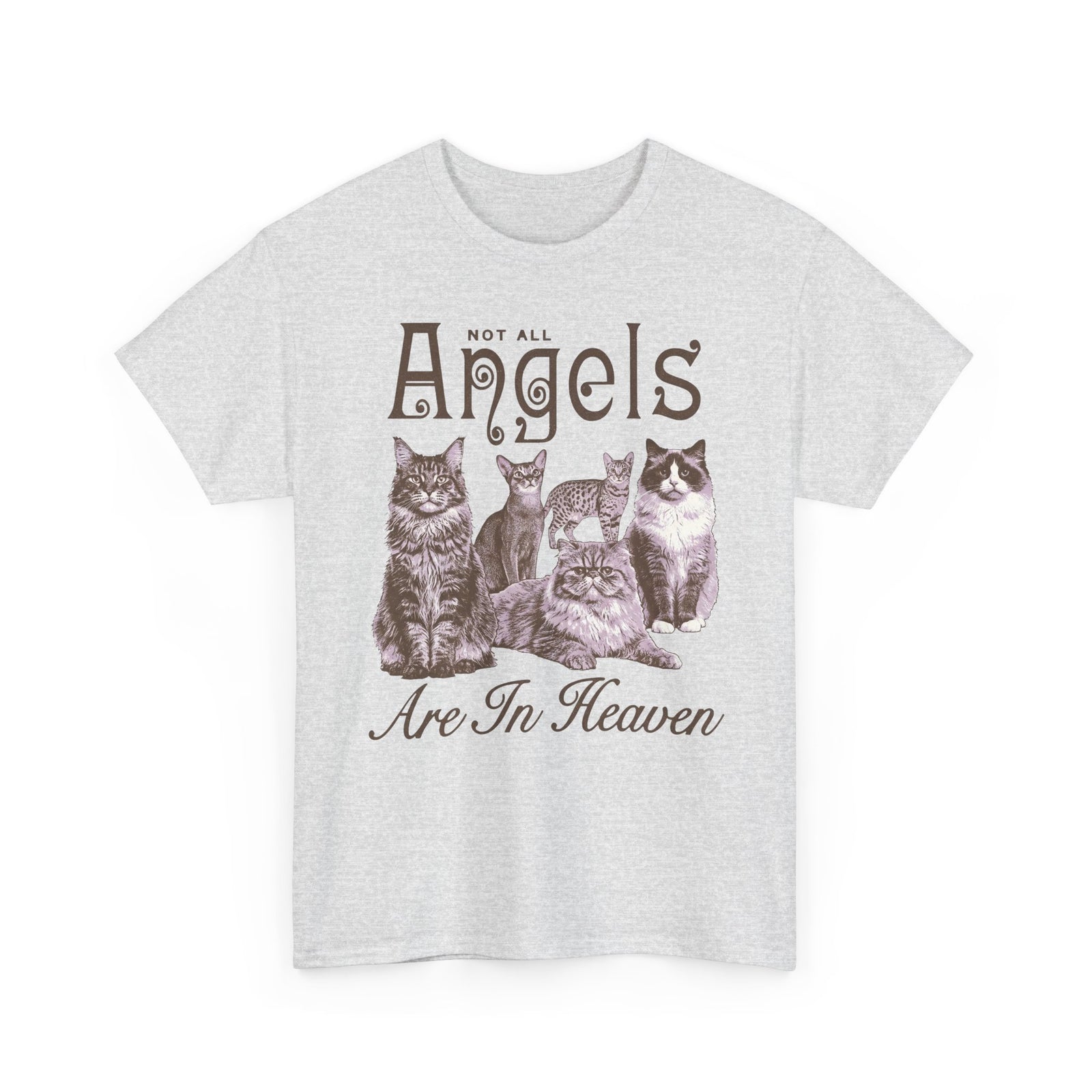 Not All Angels Are In Heaven T-Shirt — Cat Lovers Memorial Tee