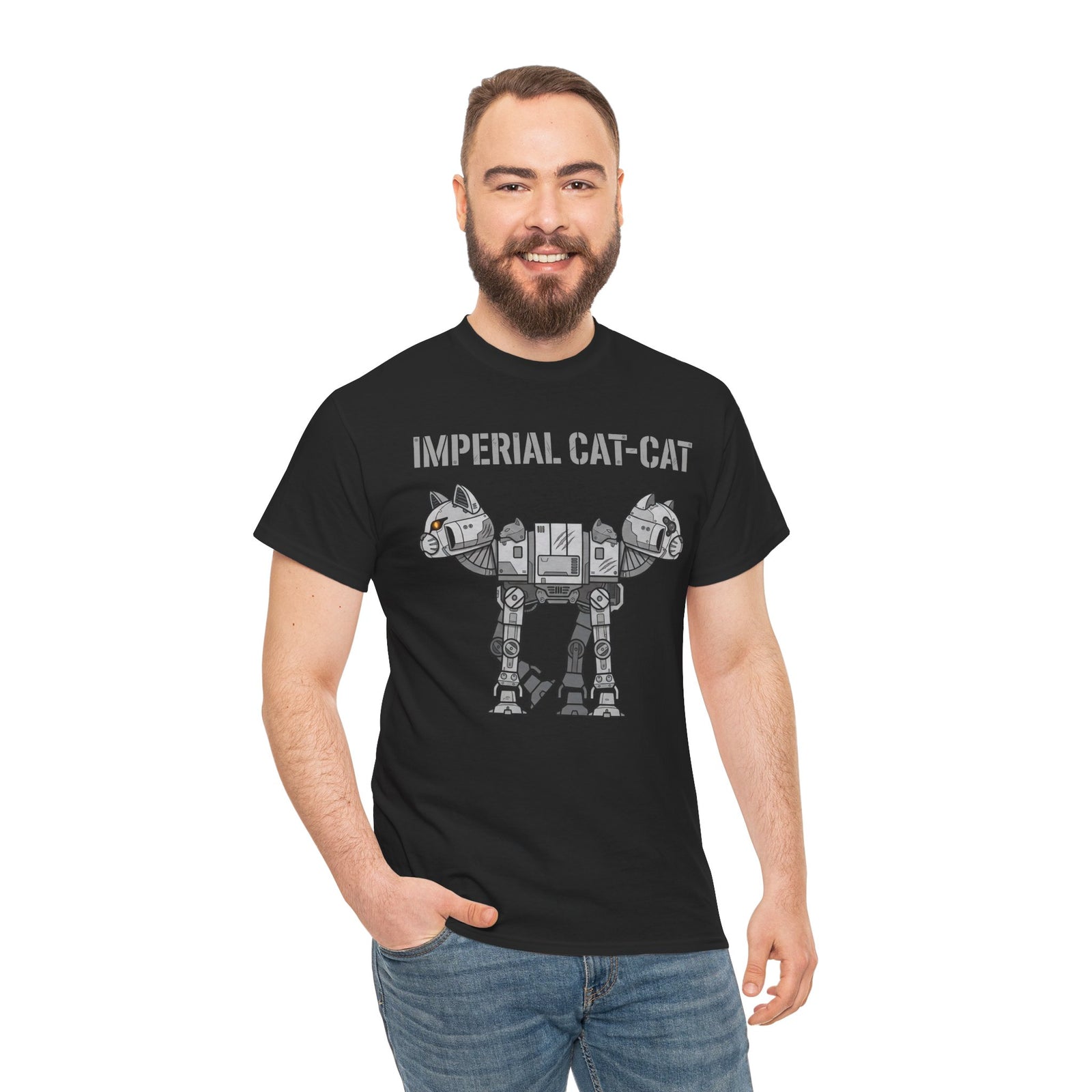 Imperial Cat-Cat T-Shirt — Regal Cat Graphic Tee