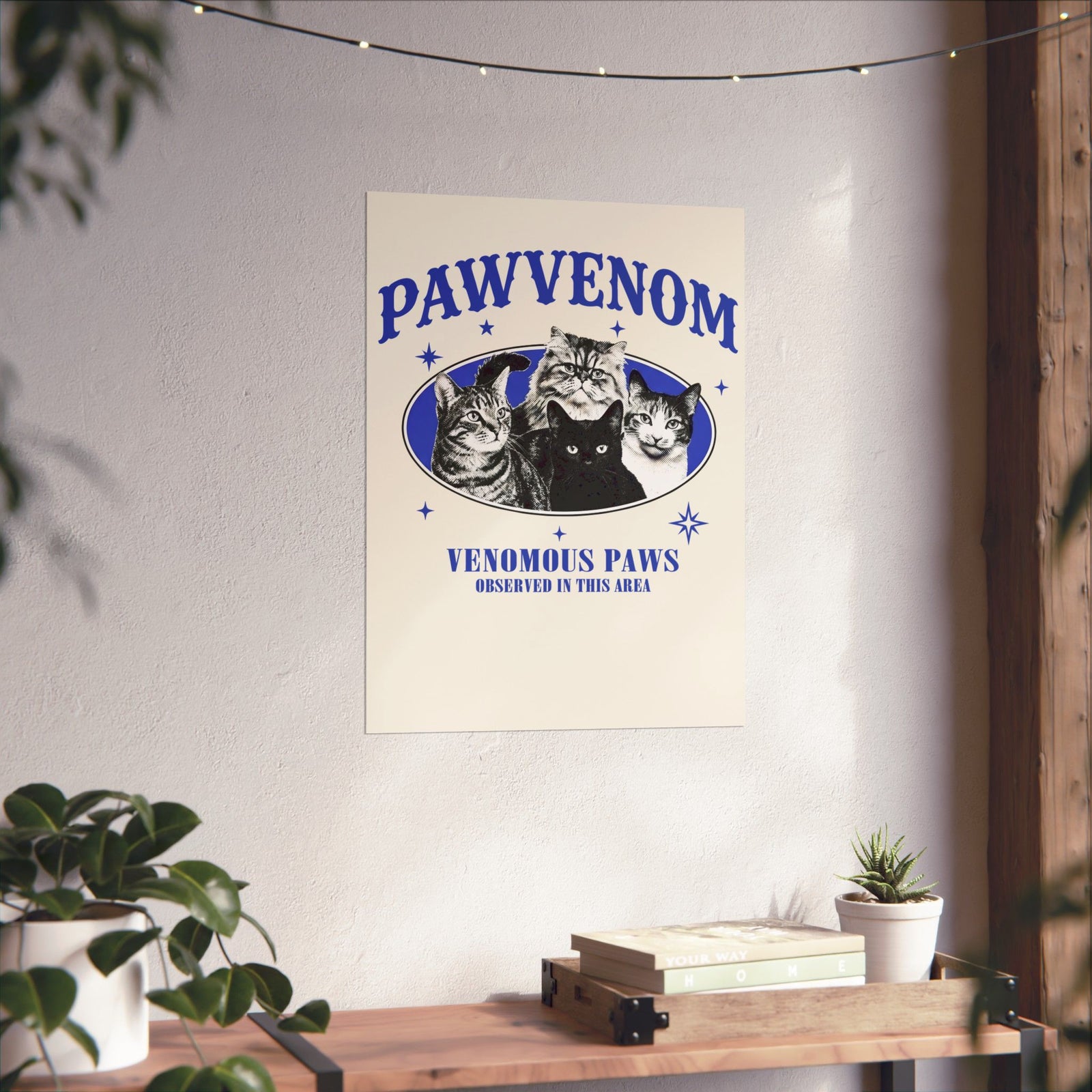 Pawvenom Funny Kitten Poster