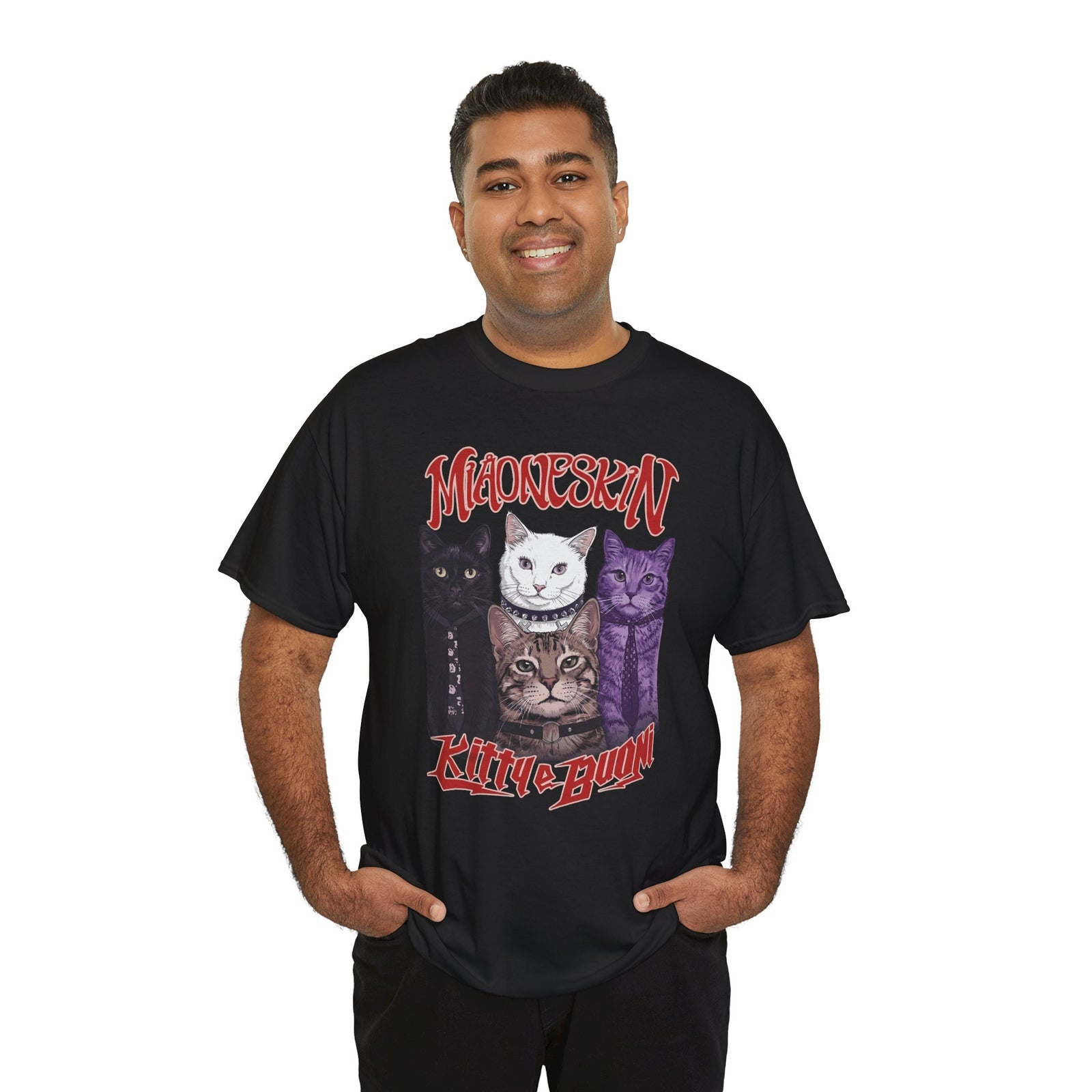 MIAONESKIN Kitty e Buon T-Shirt