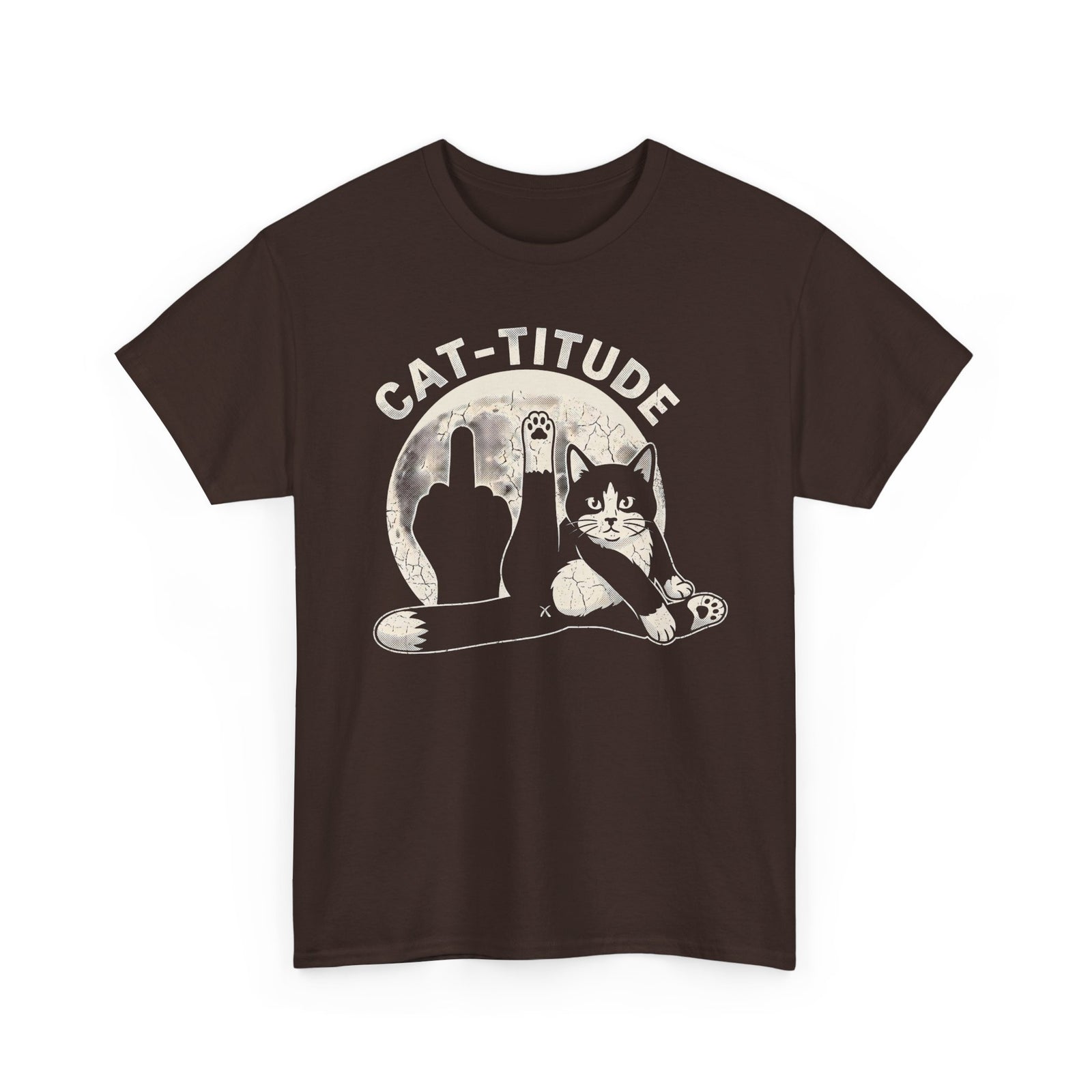 Cattitude T-Shirt — Funny Cat Attitude Tee