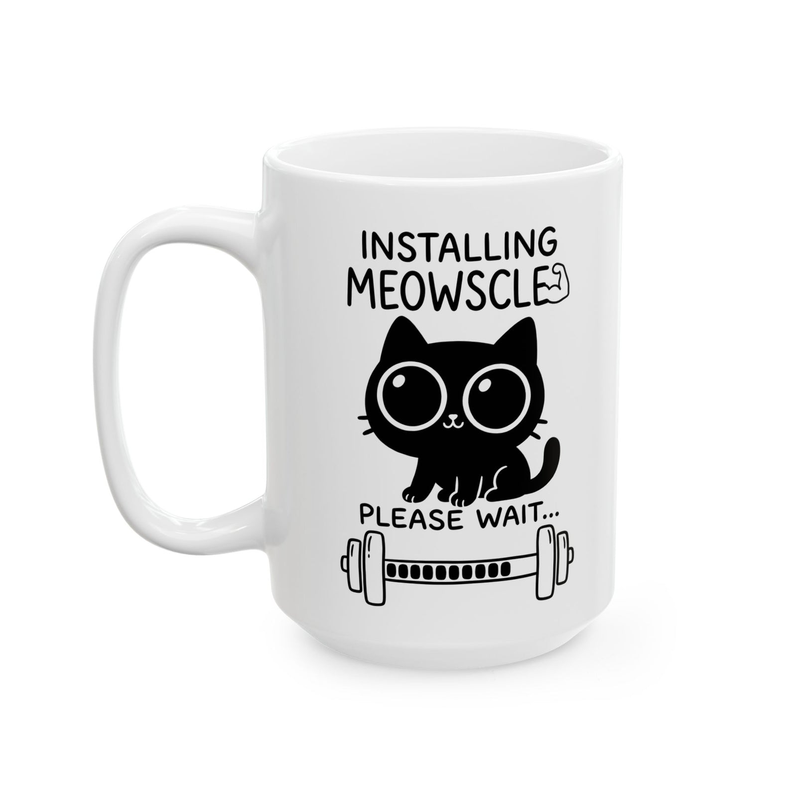 Installing Meowscles Ceramic Mug