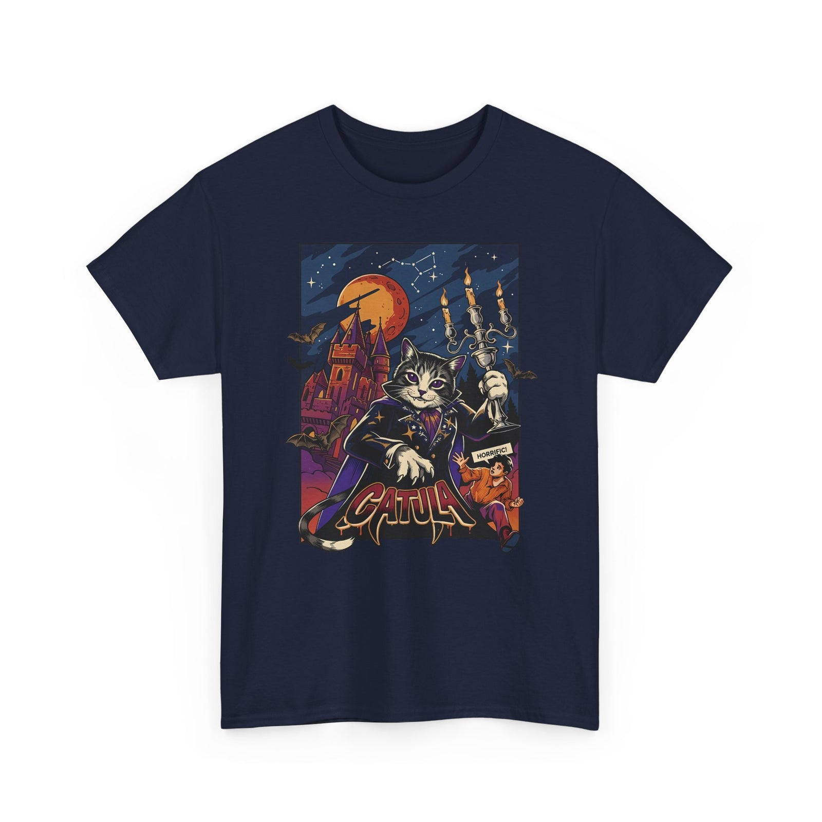 Catula Cat Dracula T-Shirt