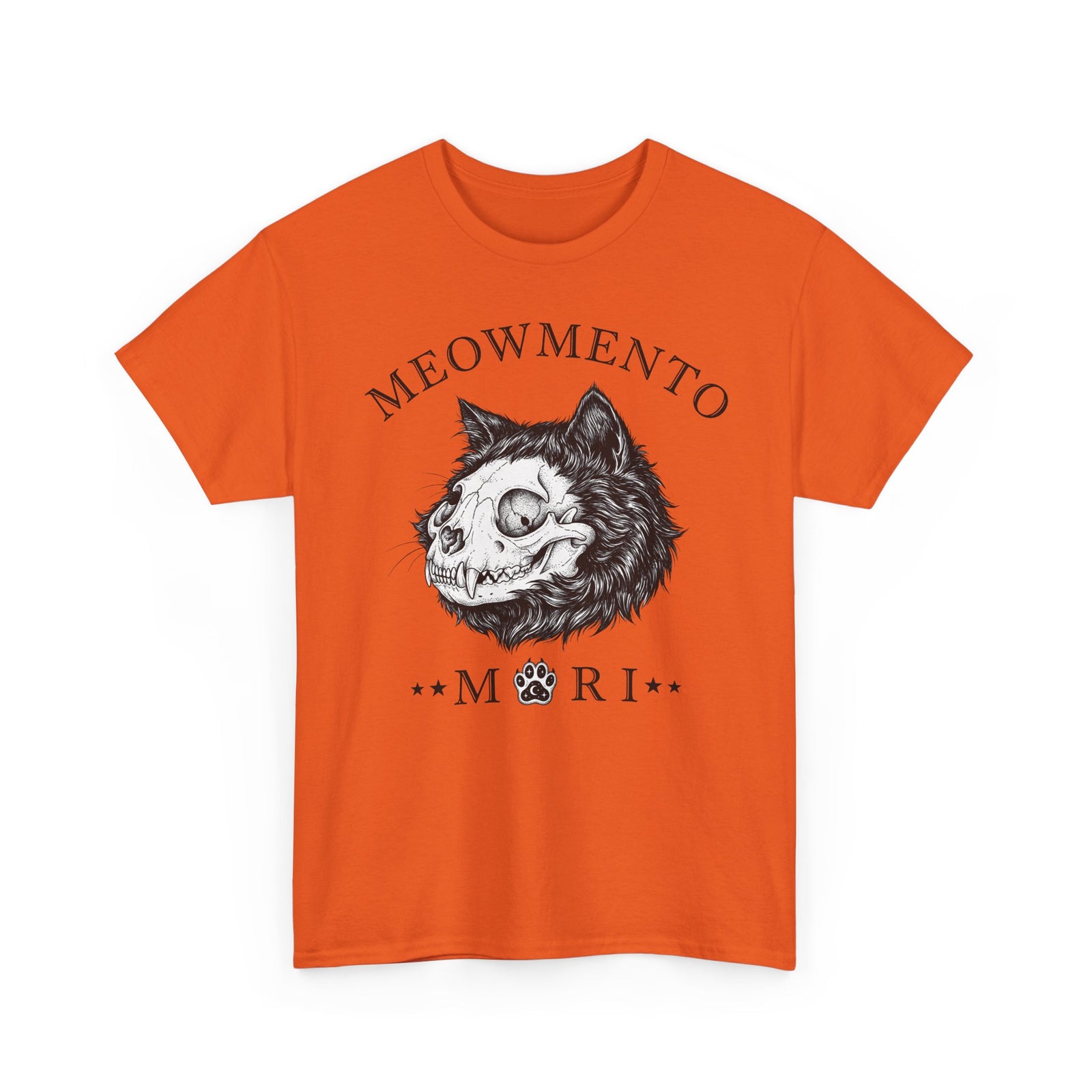 Meowmento Cat T-Shirt — Humorous Cat Memorial Tee