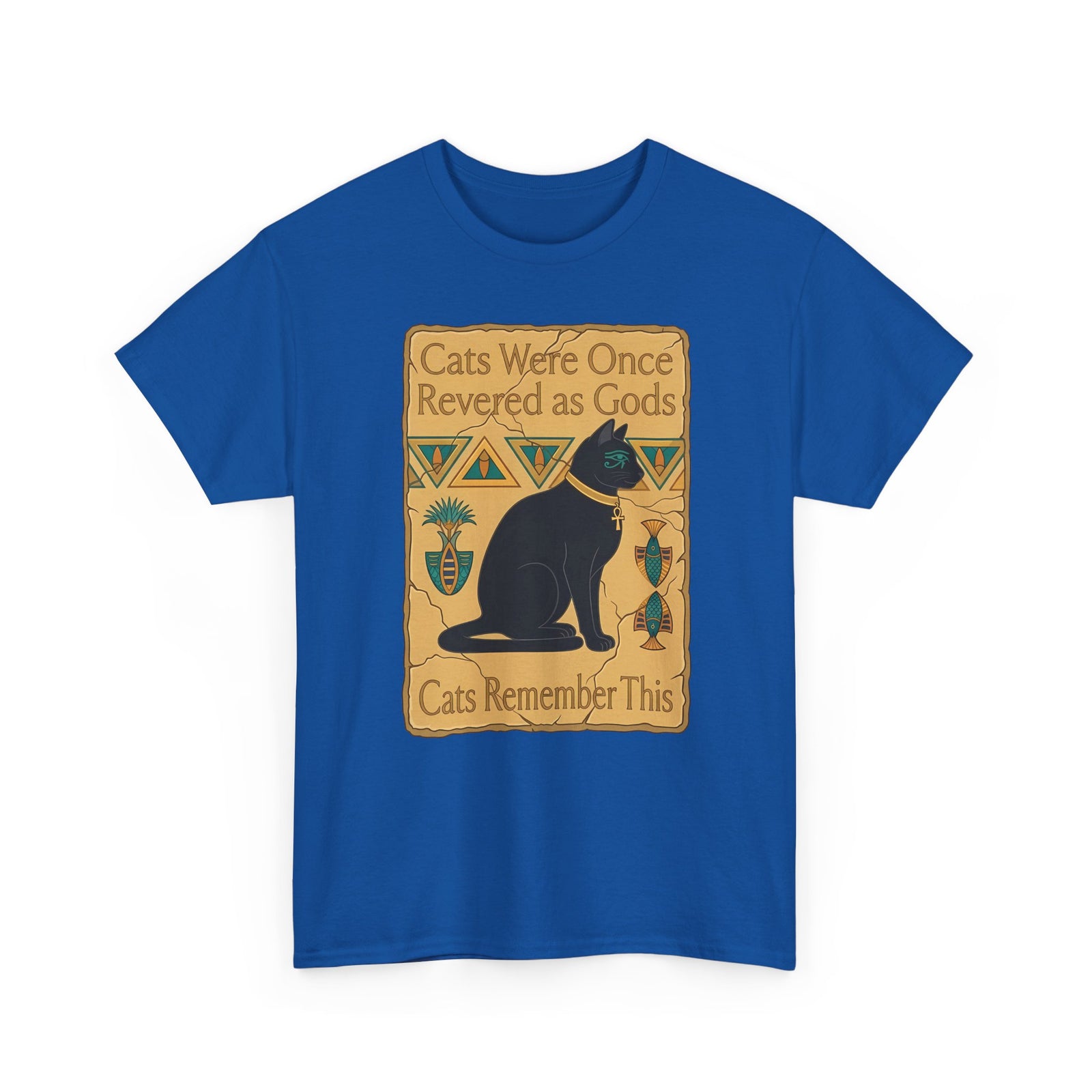 Cats Were Once Revered As Gods Tee — Funny Cat Quote T-Shirt for Cat Lovers