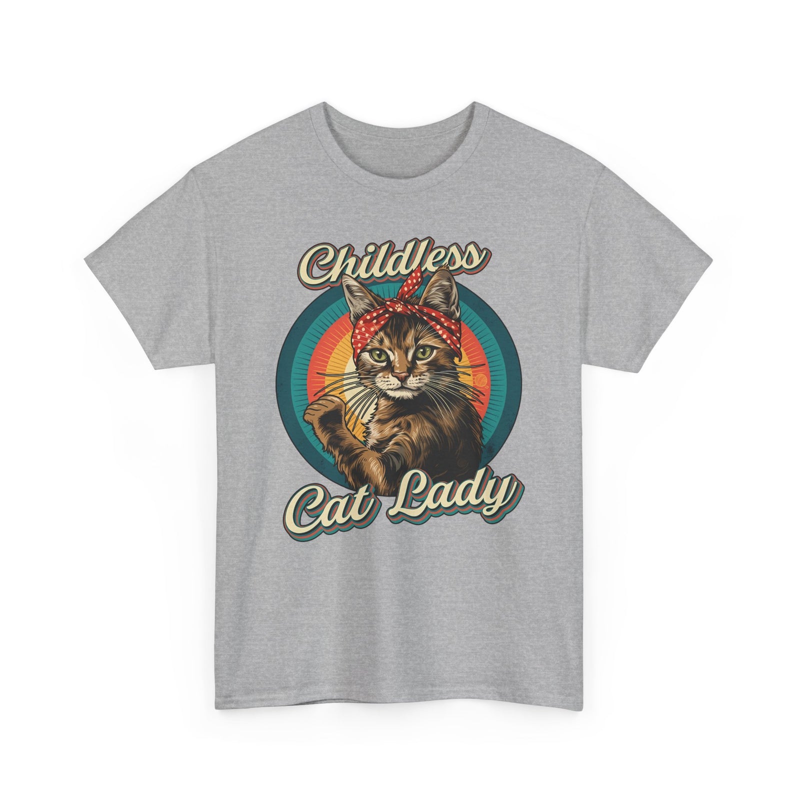 Childless Cat Lady T-Shirt — Funny Cat Lover Tee
