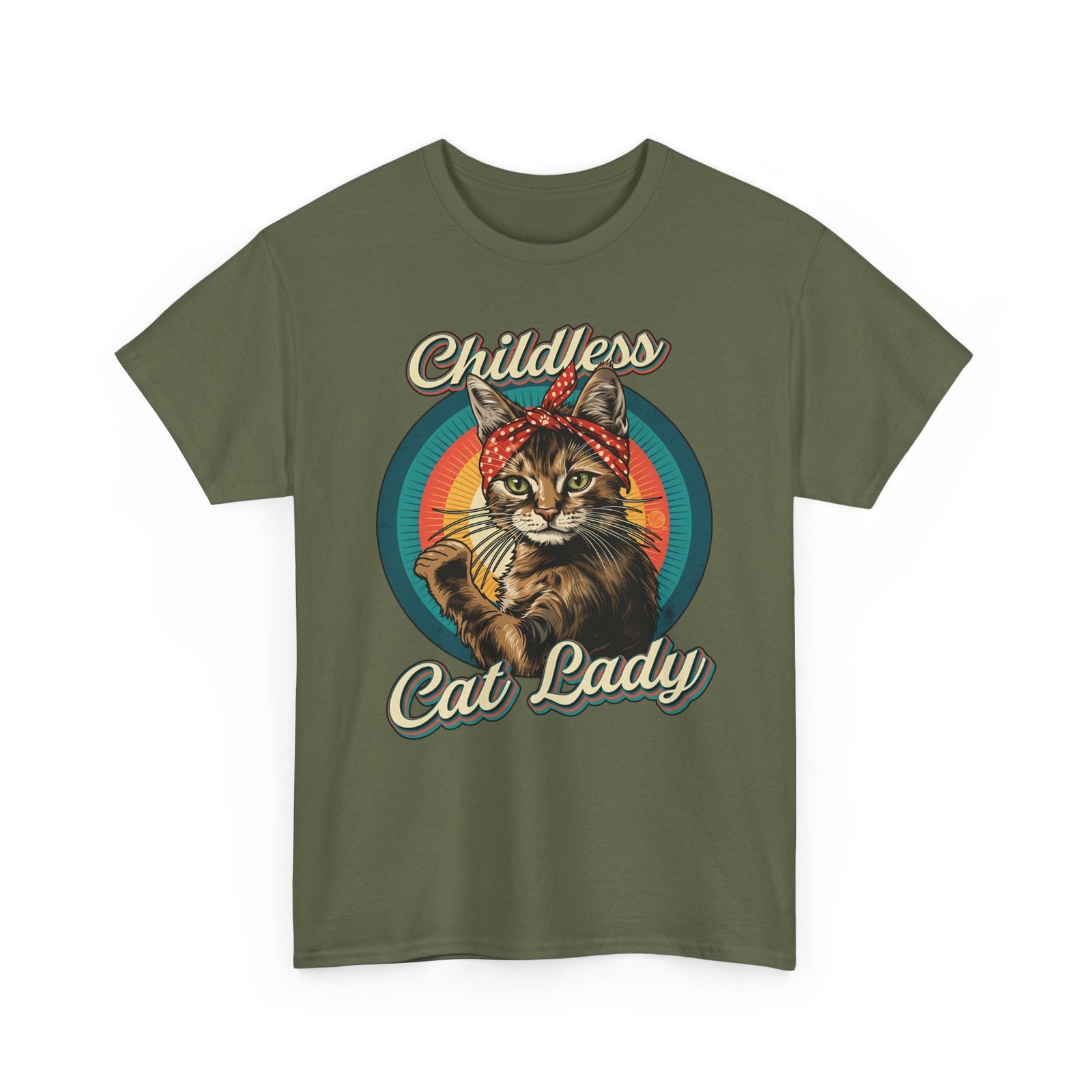Childless Cat Lady T-Shirt — Funny Cat Lover Tee