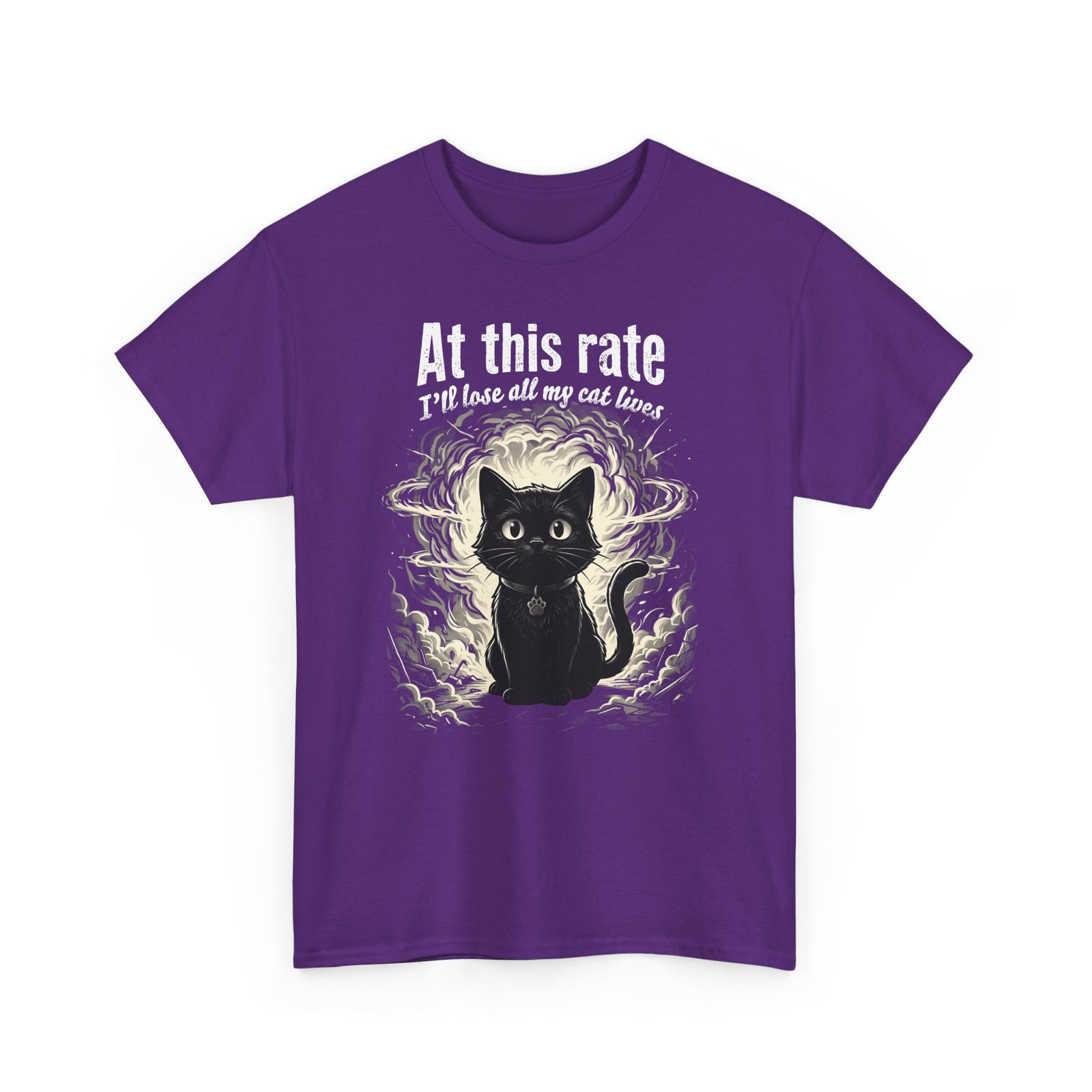 Apocalypse Cat T-Shirt Post-Apocalyptic Cat Graphic Tee