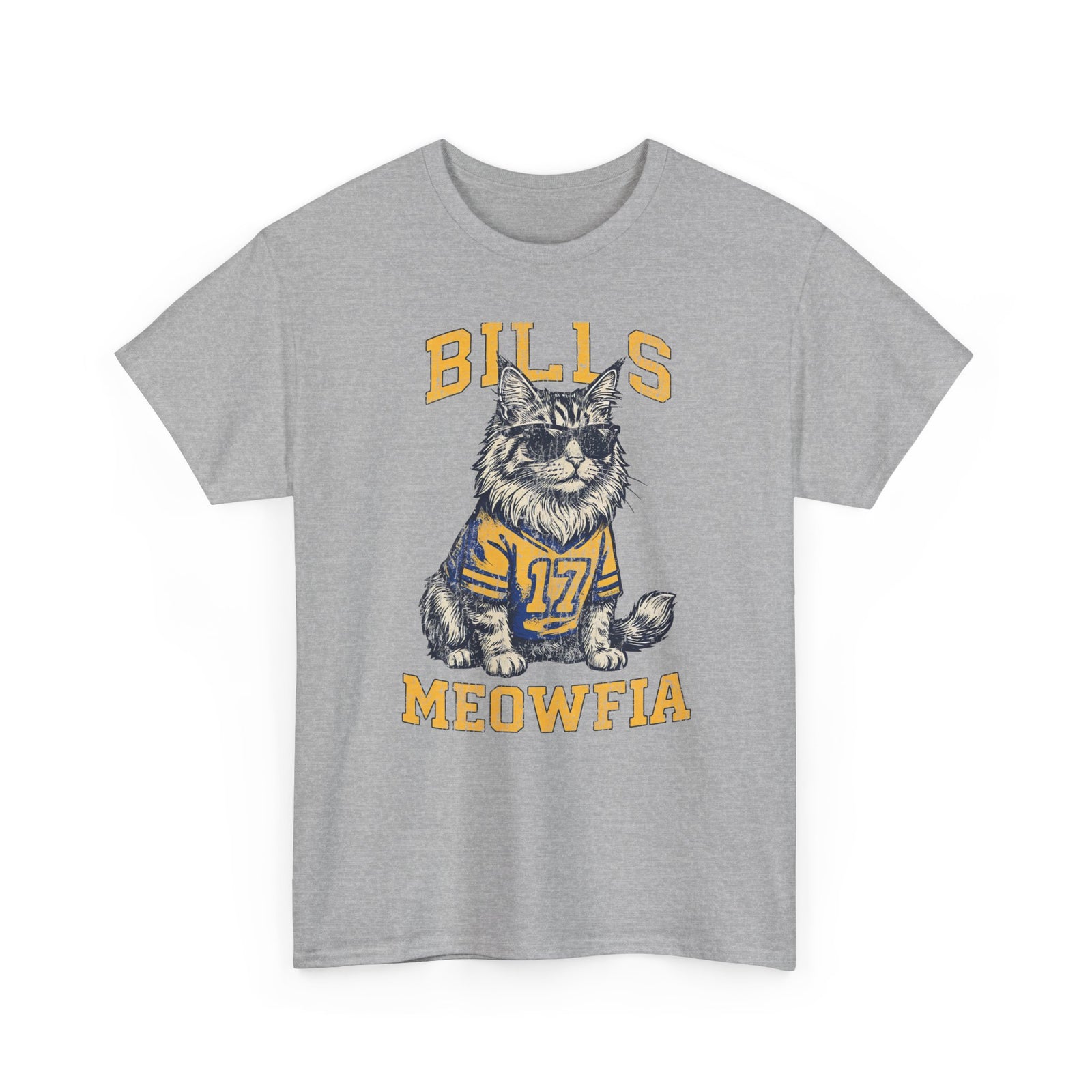 Bills Meowfia T-Shirt — Funny Cat Mafia Graphic Tee
