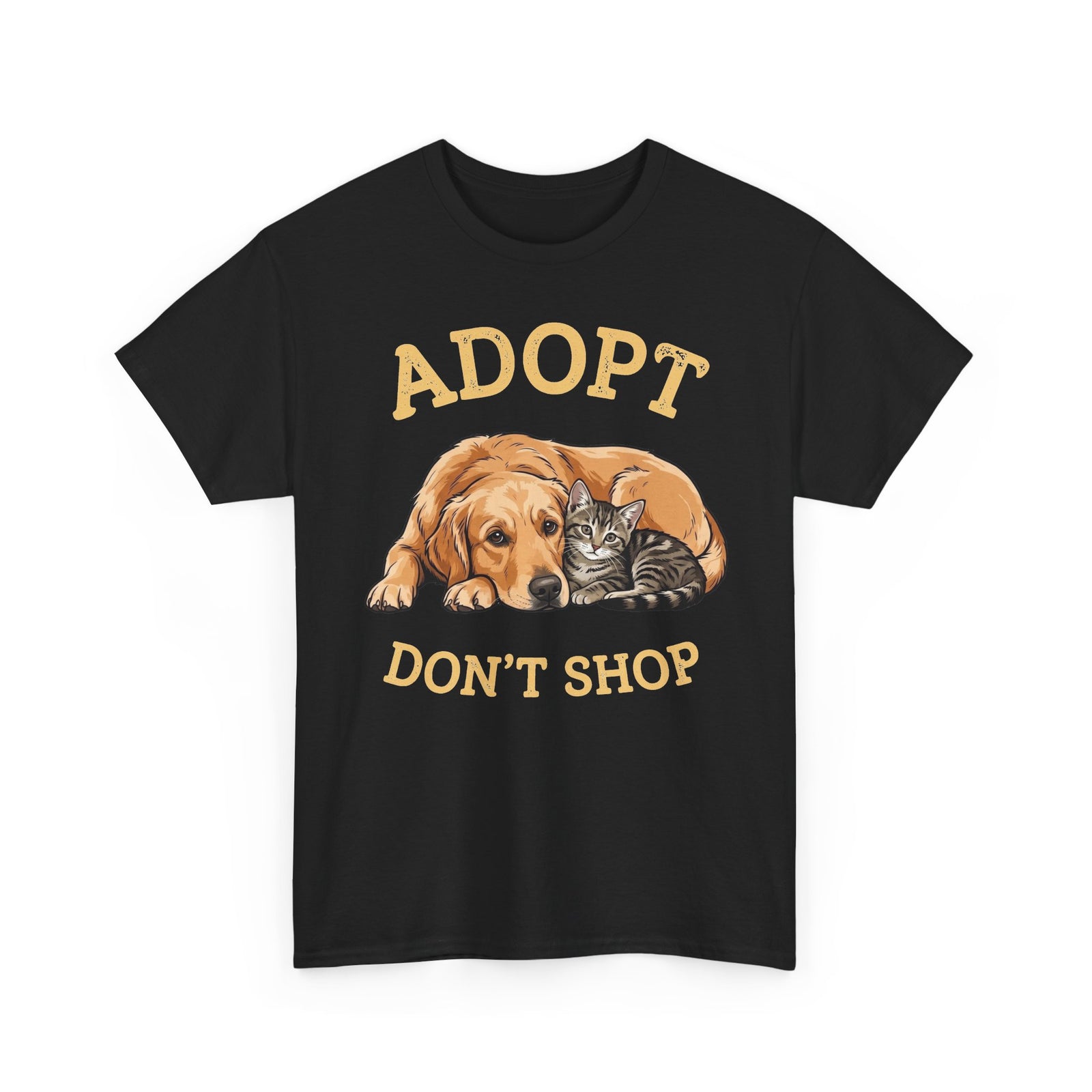 Adopt Don't Shop Tee — Rescue Dog & Cat Animal Rescue Shirt
