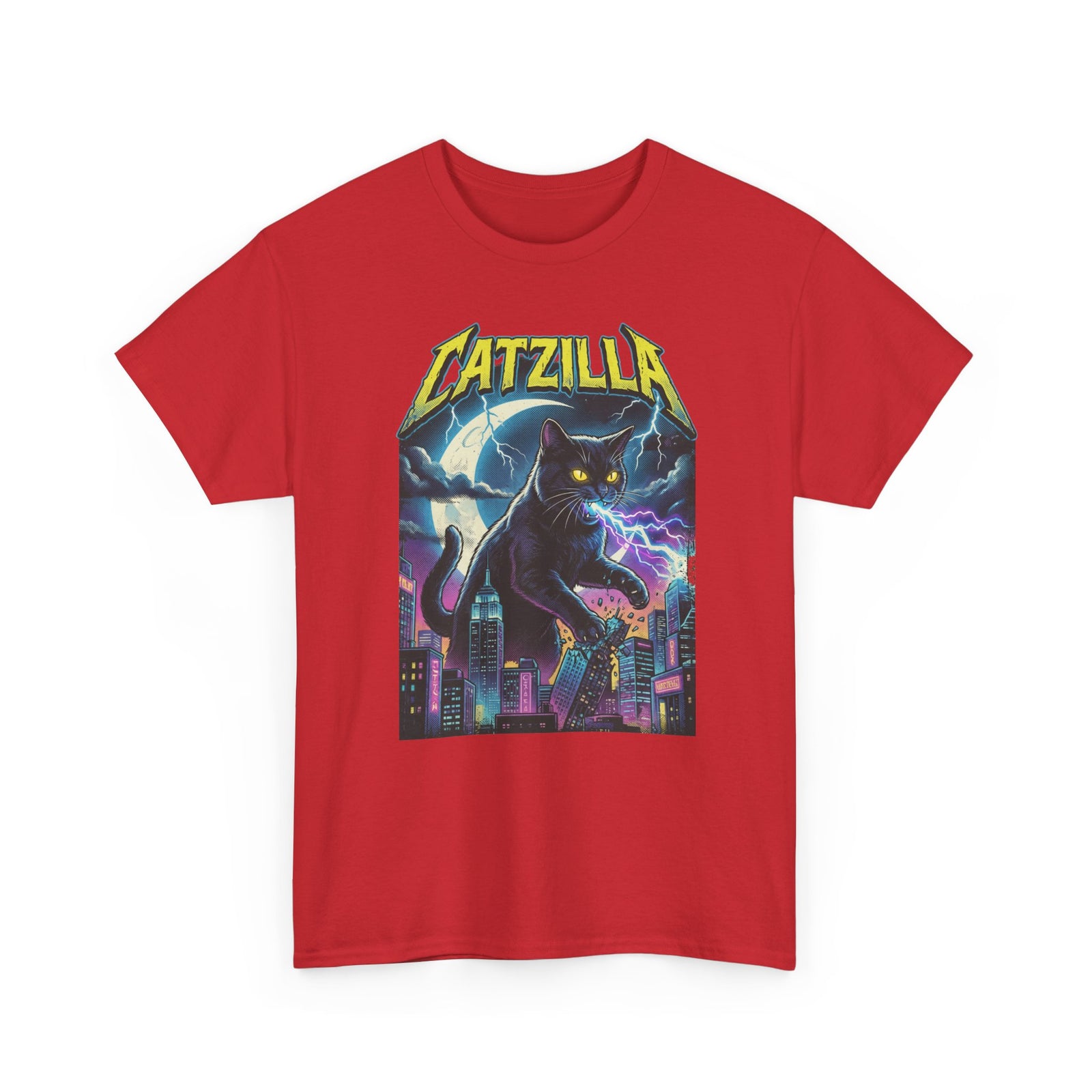 Cat Attack T-Shirt — Funny Graphic Cat Tee