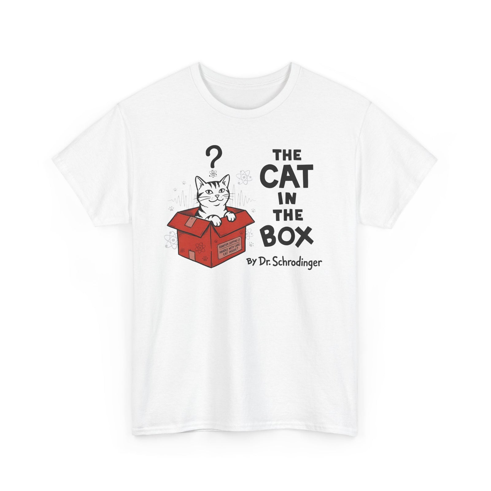 The Cat in the Box T-Shirt — Cute Cat in a Box Graphic Tee