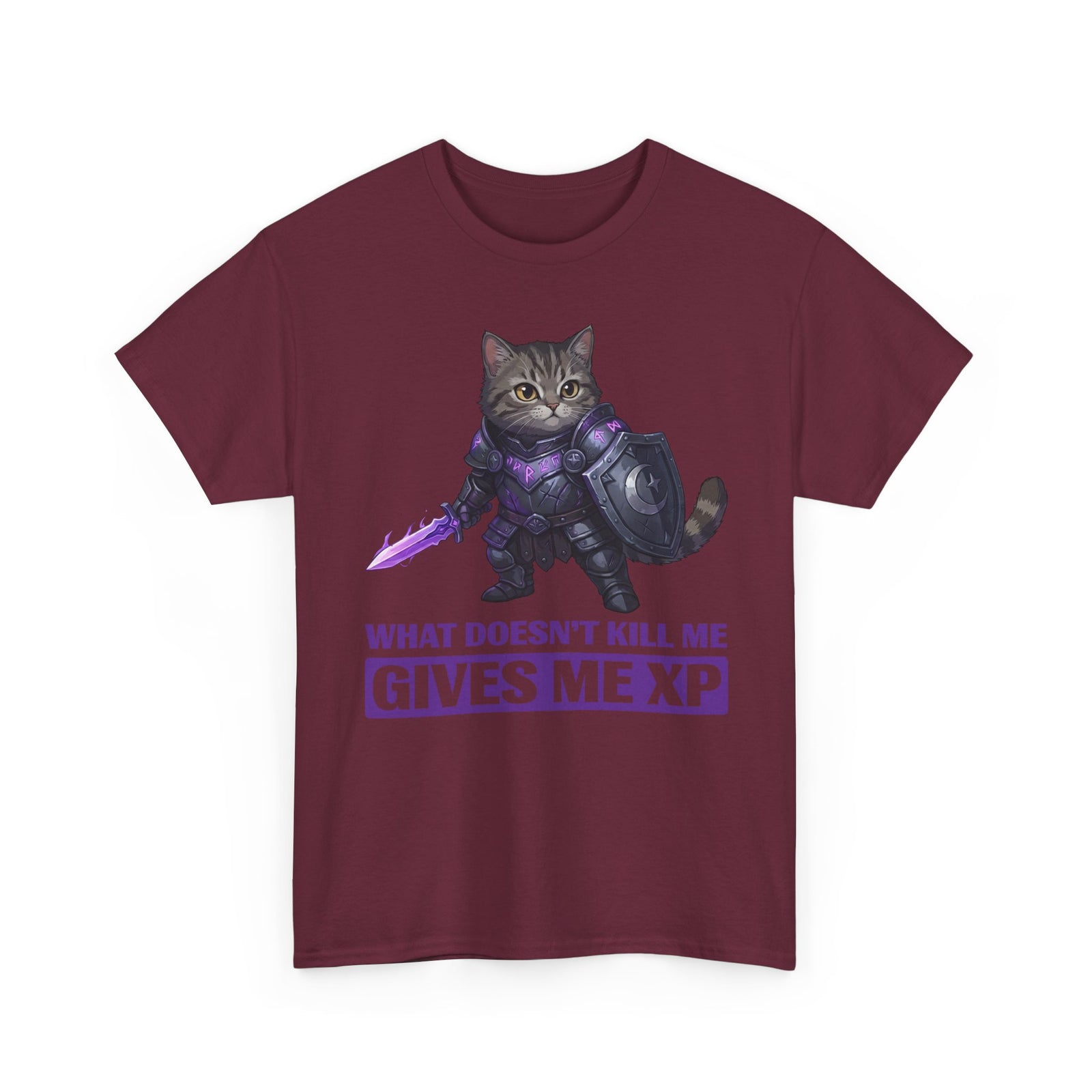 What Doesn't Kill Me Gives Me XP Cat T-Shirt