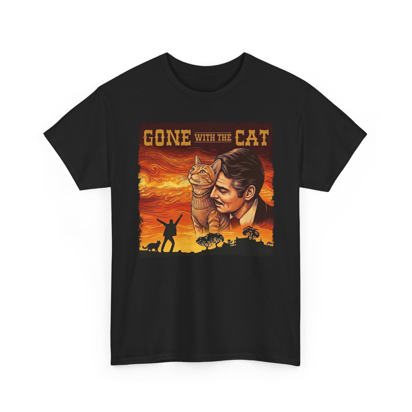 Gone with the Cat T‑Shirt