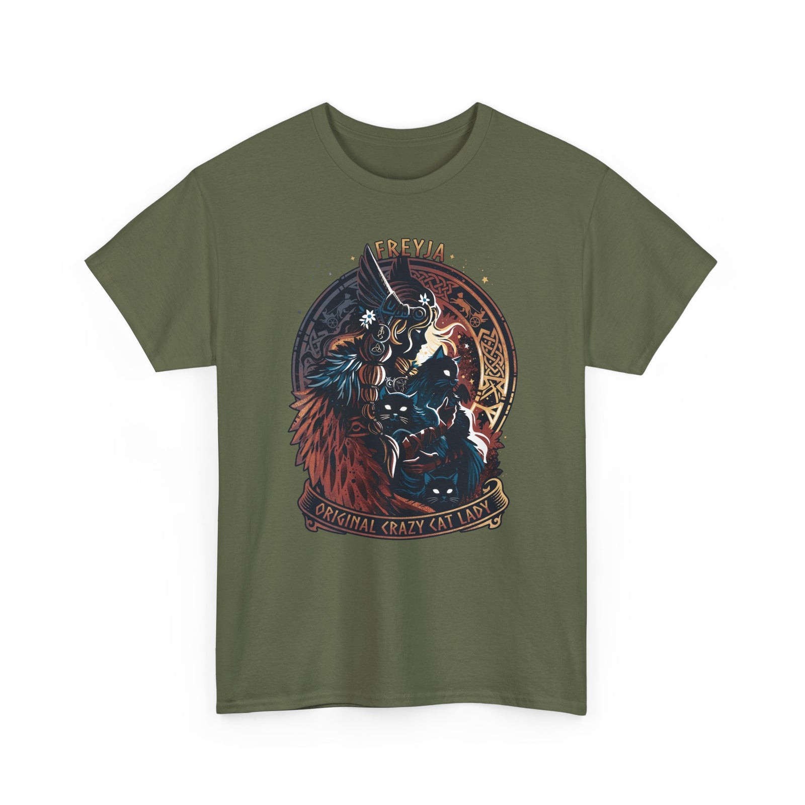 Crazy Cat Lady T-Shirt — Freyja Original Cat Lover Tee