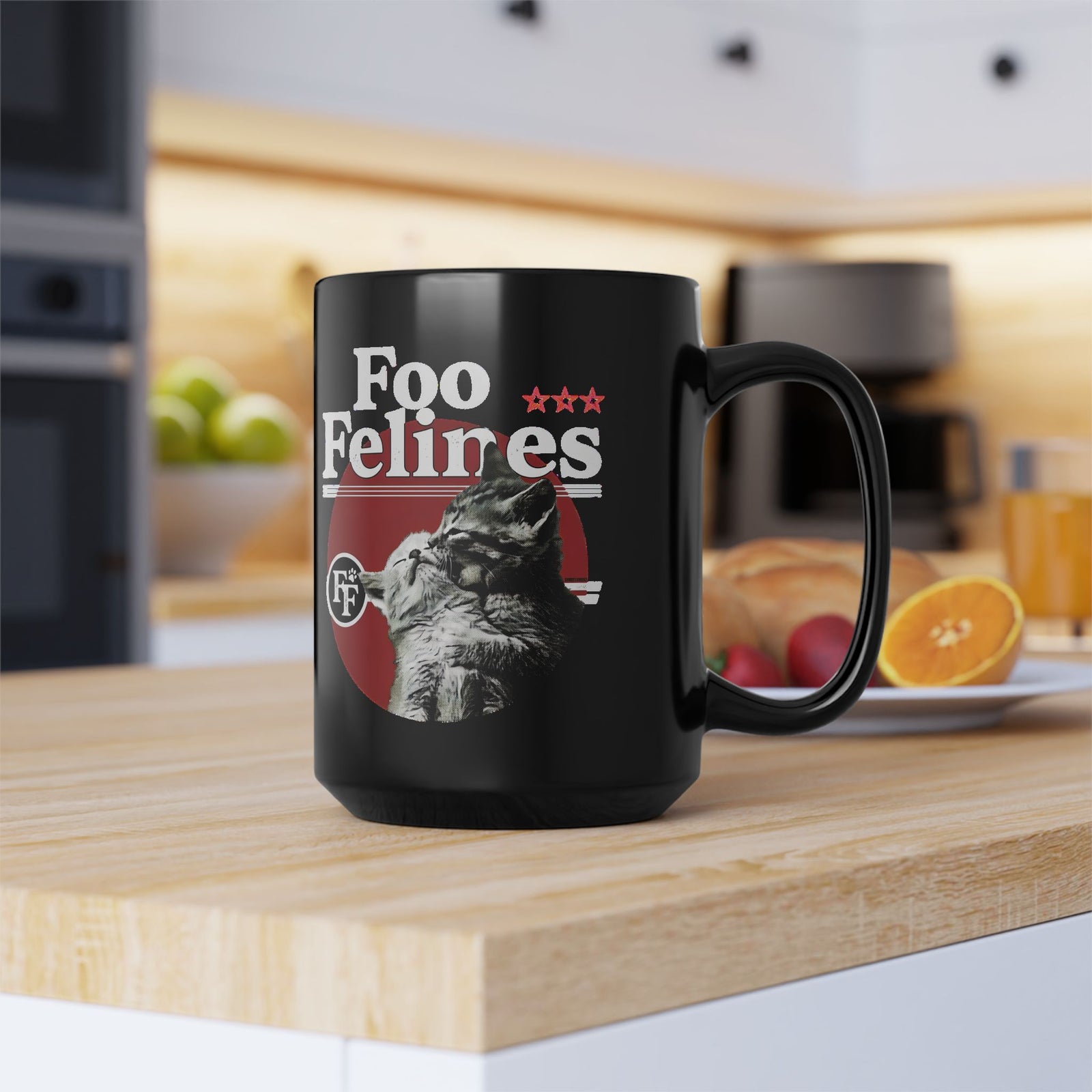 Foo Felines Mug — Cute Cat Graphic Mug