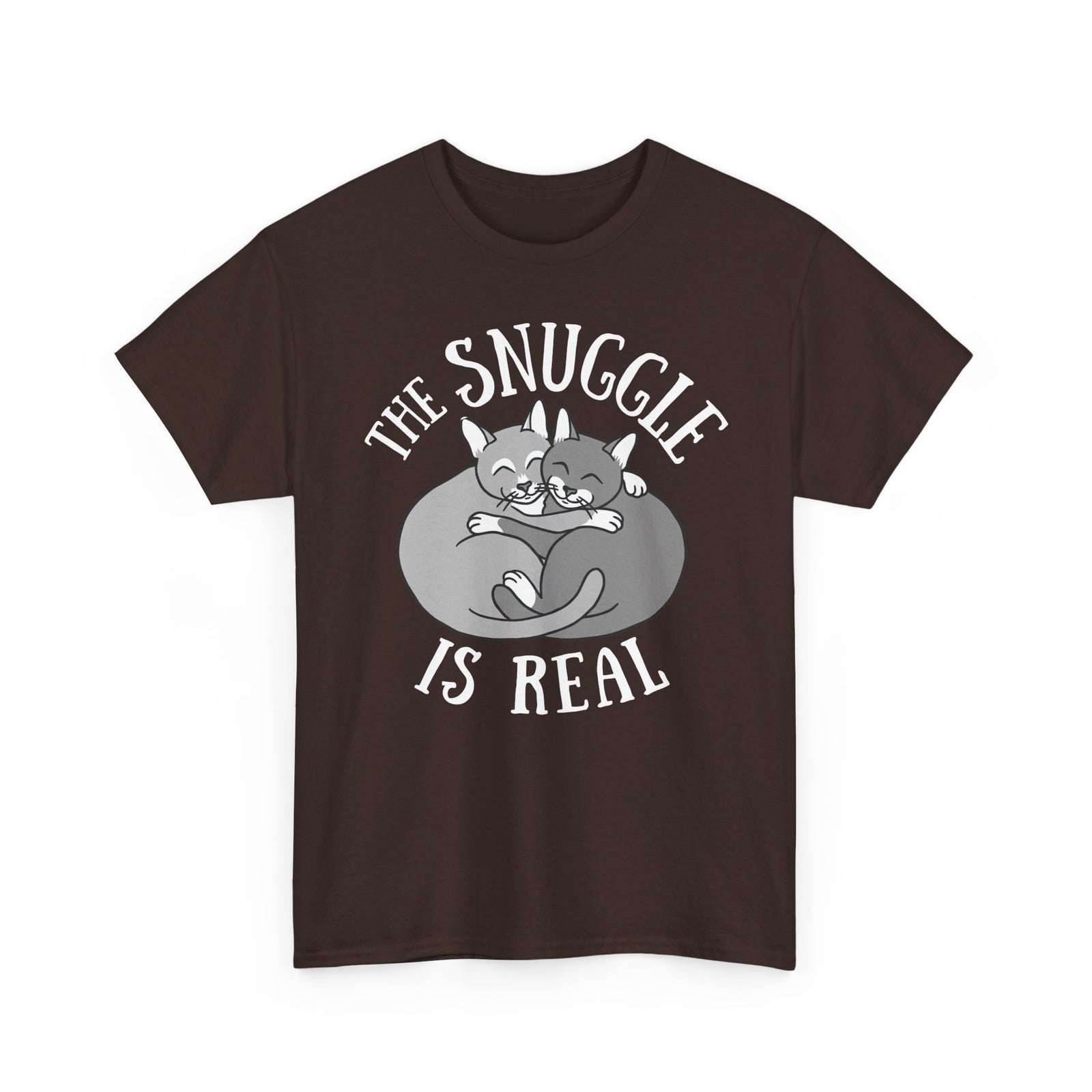 The Snuggle Is Real Cat Lover T-Shirt