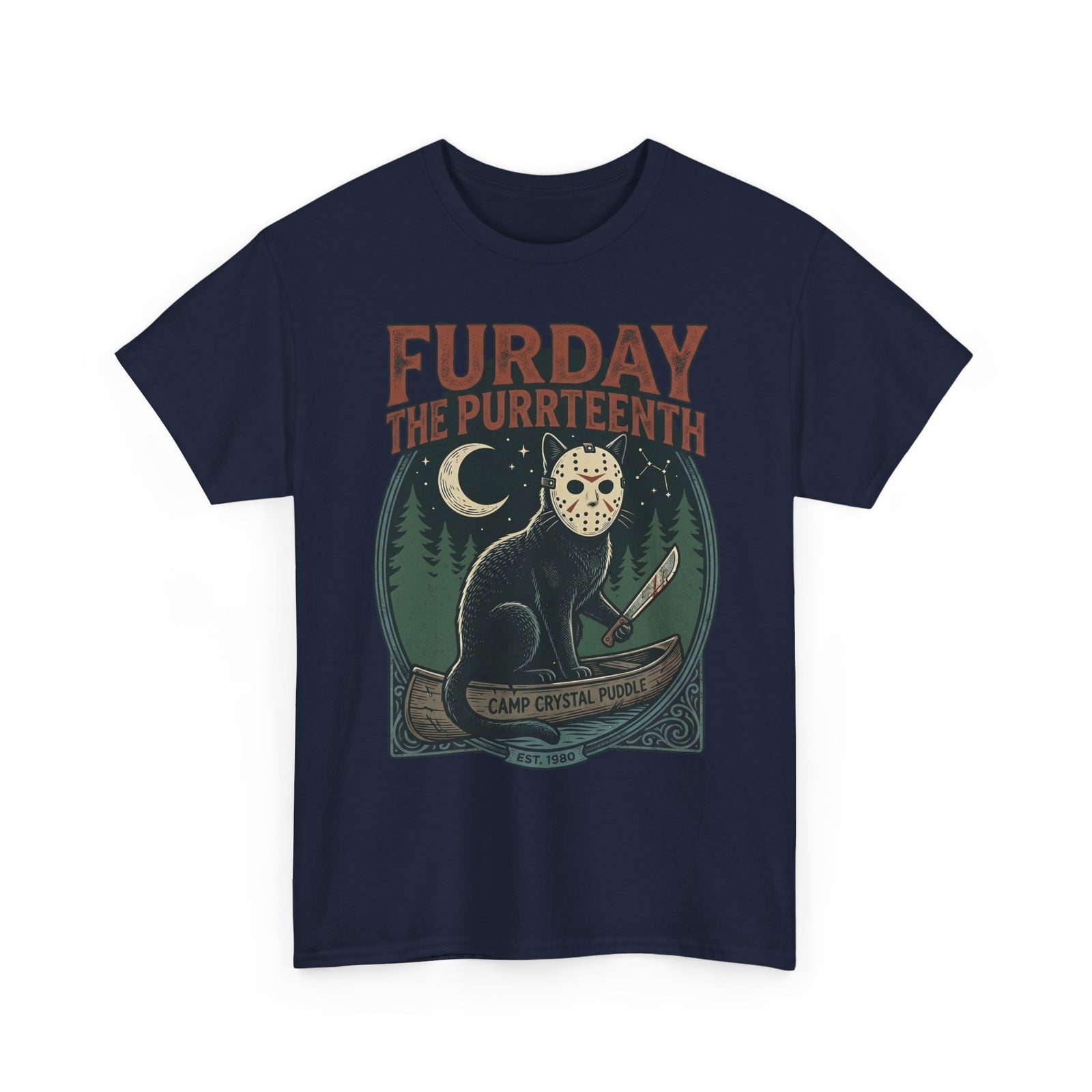 Horror Cat "Furday the Purrteenth" T-Shirt