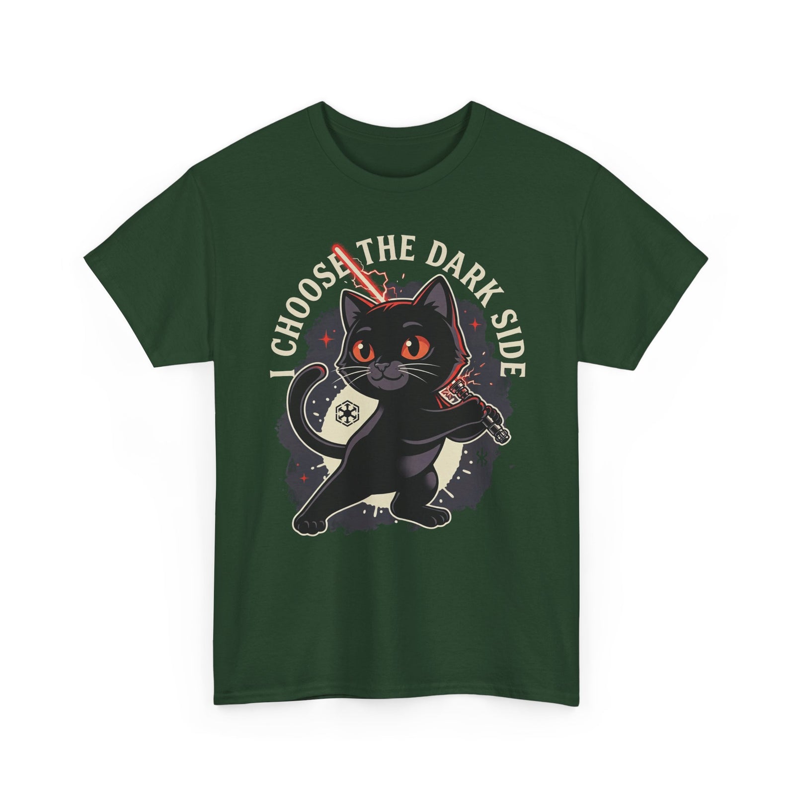 I Choose the Dark Side Black Cat T-Shirt