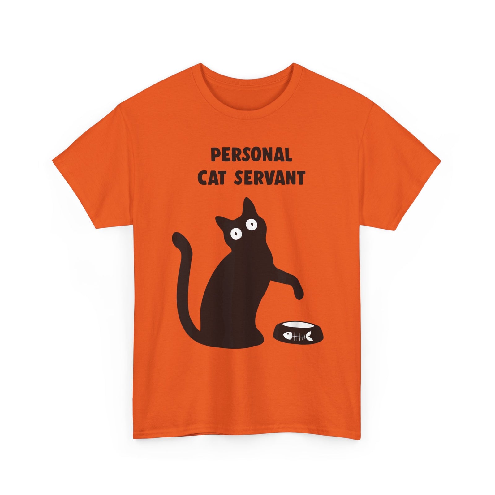 Personal Cat Servant T-Shirt — Funny Cat Tee