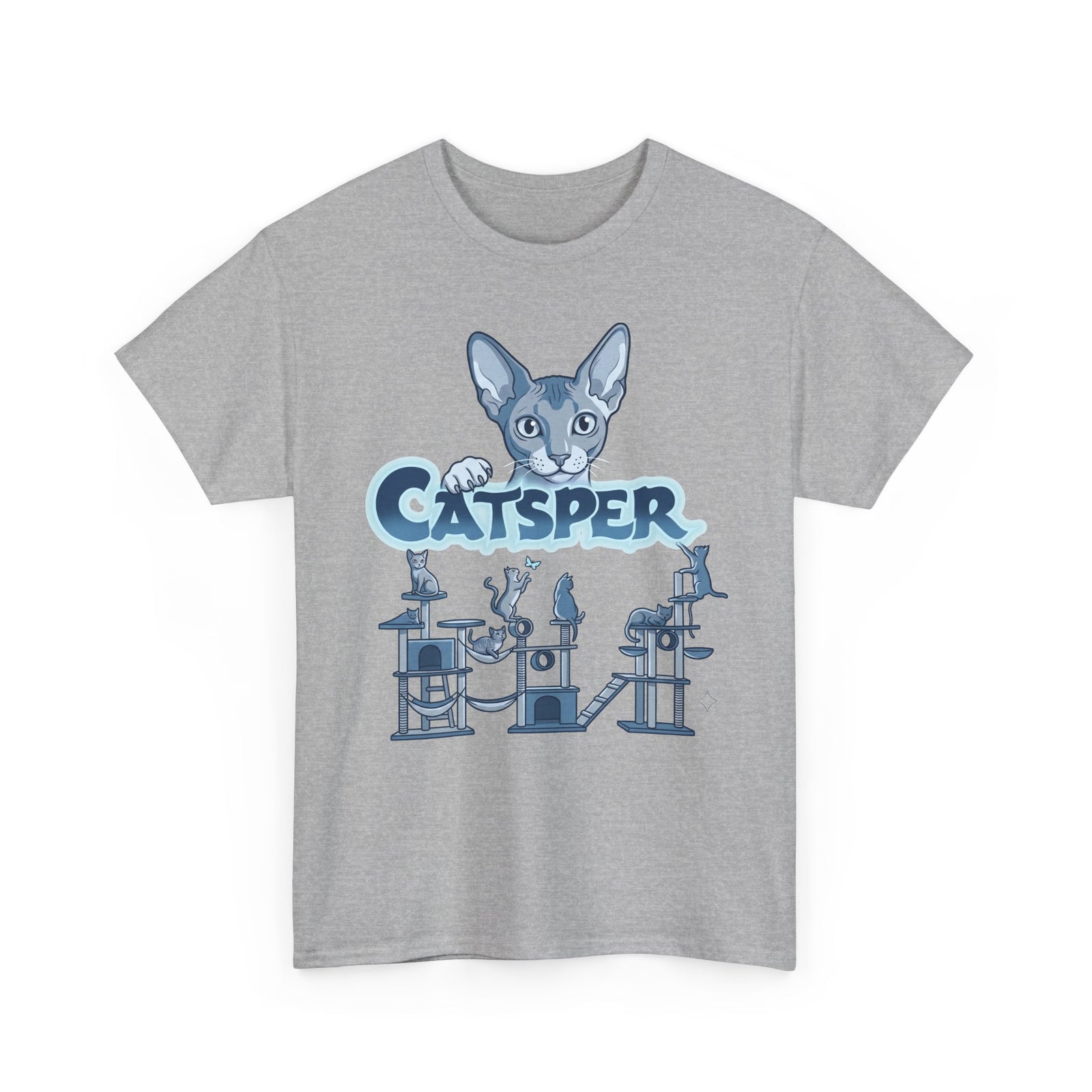 Cat Lab T‑Shirt — "CatspER" Retro Science Cat Tee