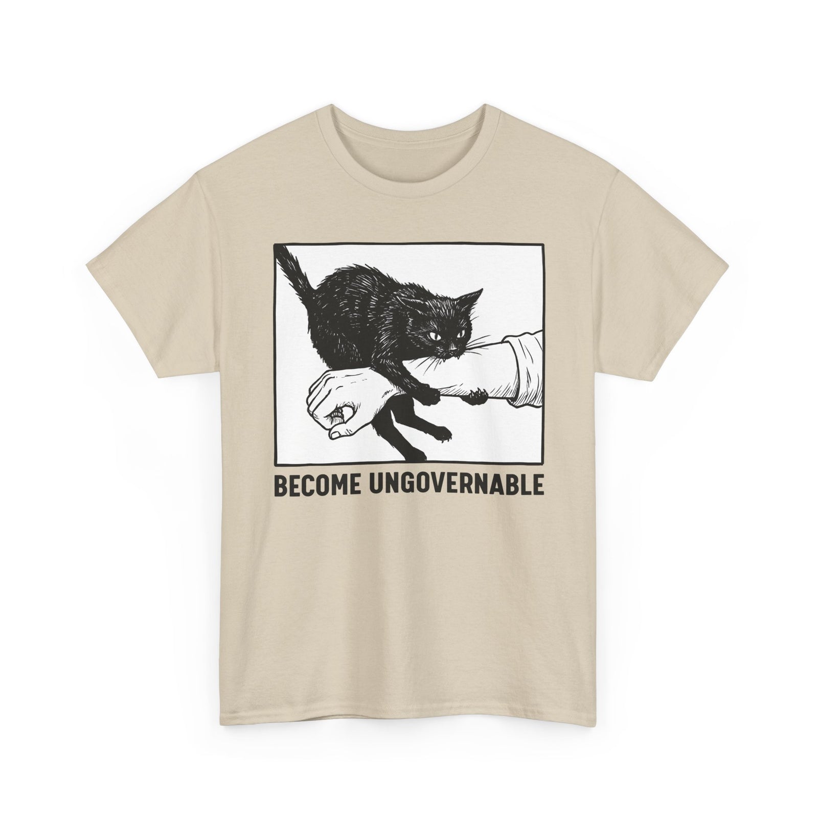 Become Ungovernable Cat T-Shirt