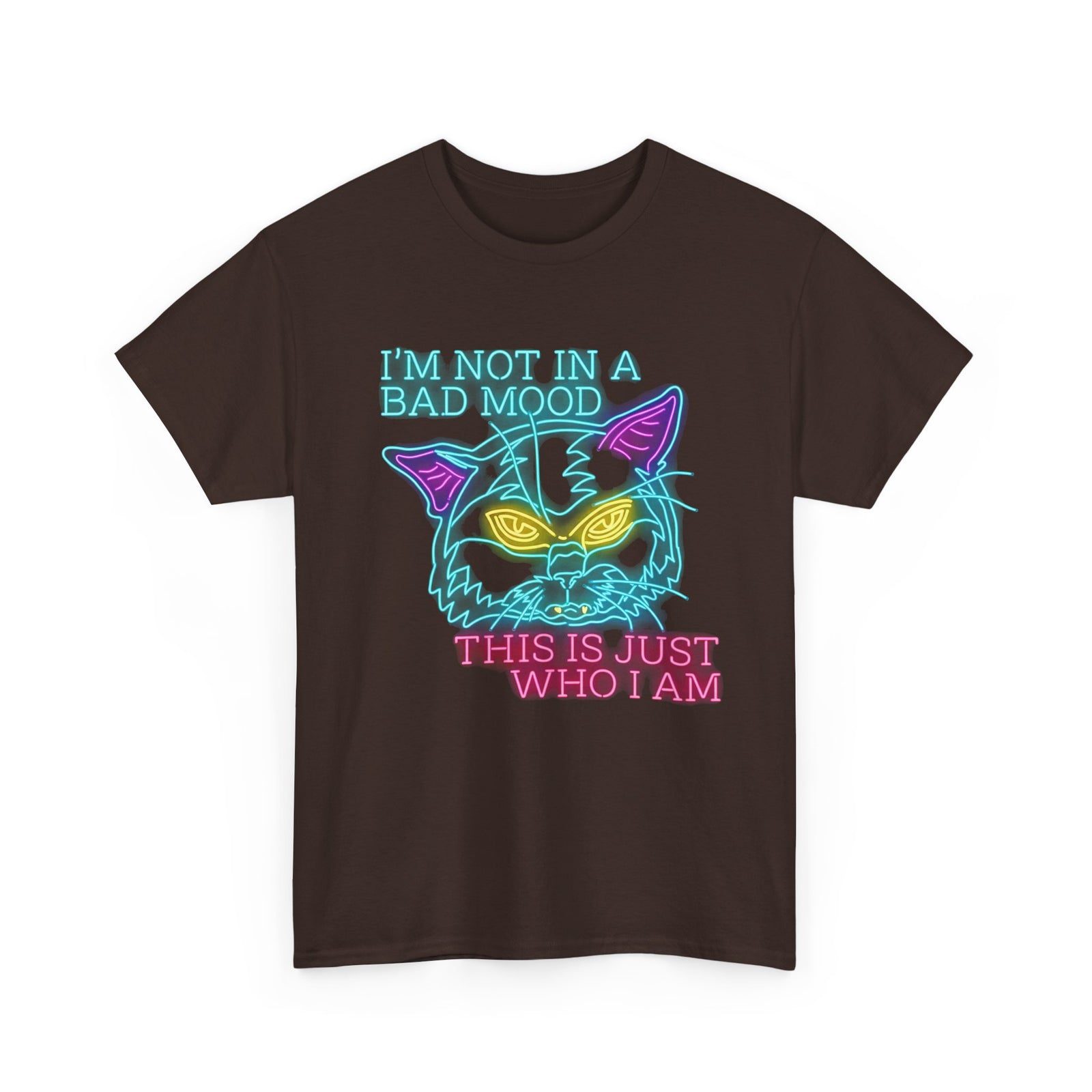 Bad Cat 'I'm Not In A Bad Mood' T-Shirt