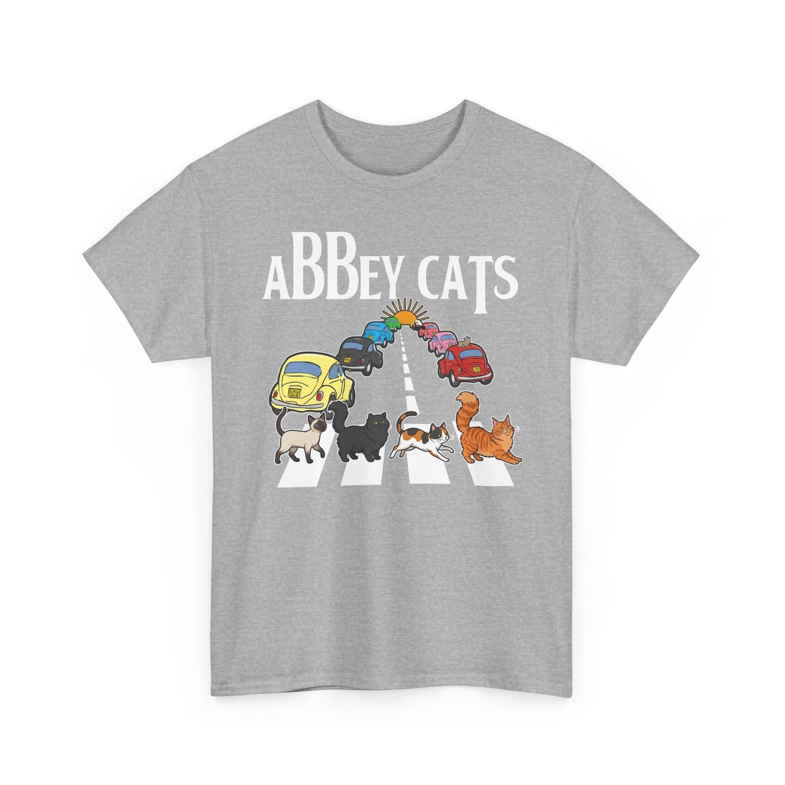 Cats Parody Tee Abbey Cats