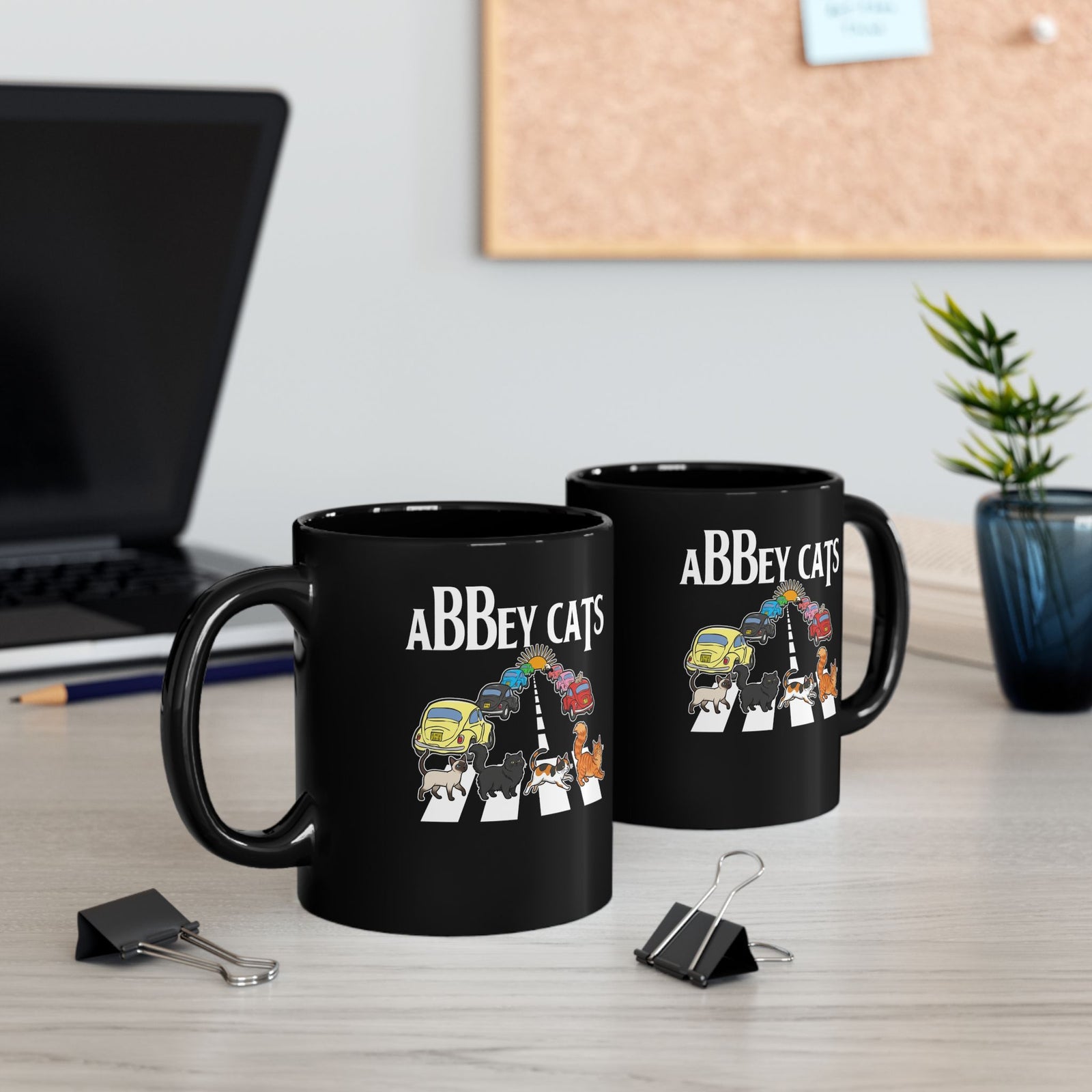 Cats Parody Mug Abbey Cats