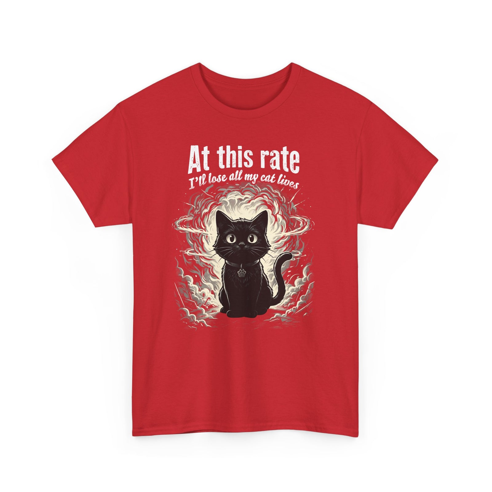 Apocalypse Cat T-Shirt Post-Apocalyptic Cat Graphic Tee
