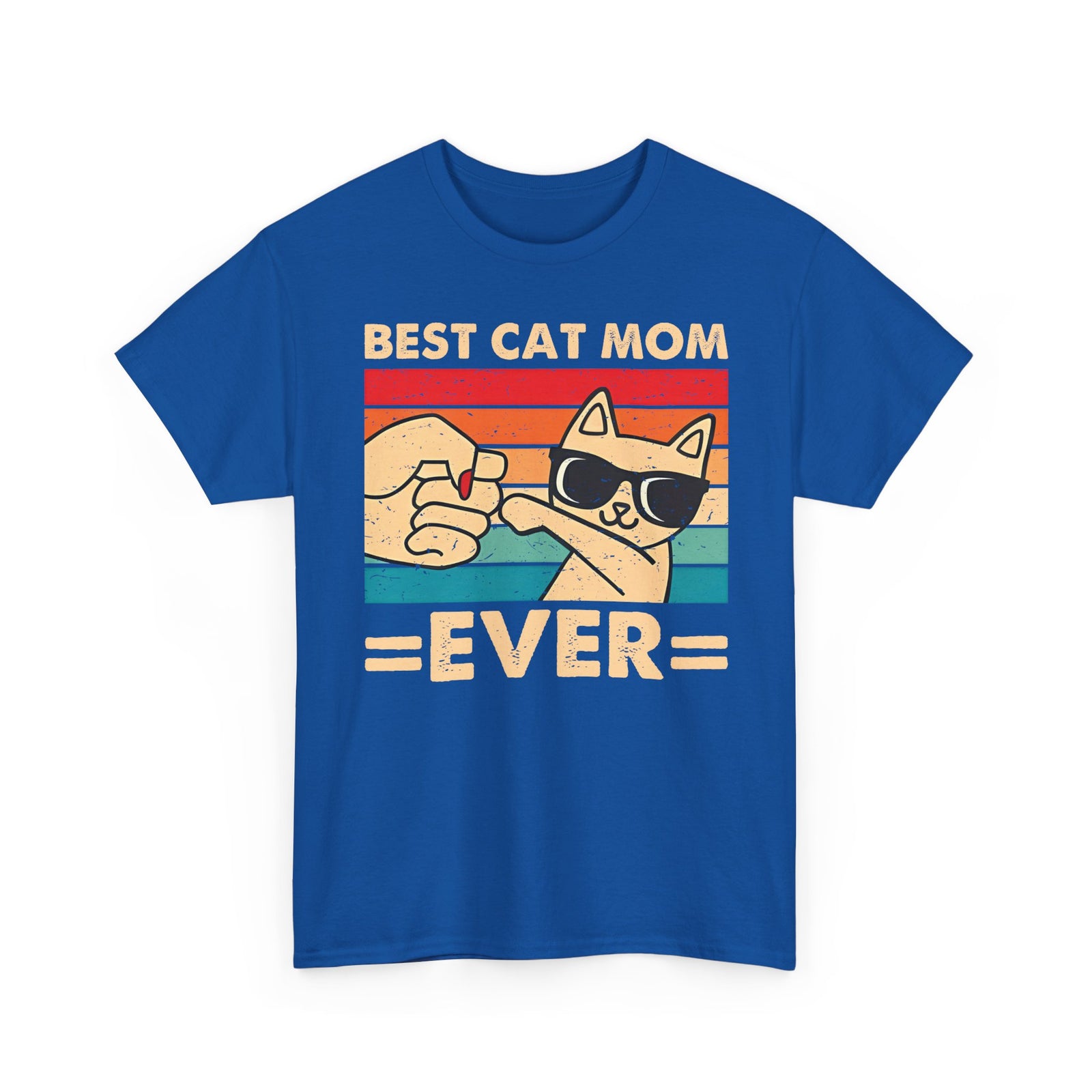 Best Cat Mom Ever T-Shirt — Cute Cat Mom Gift