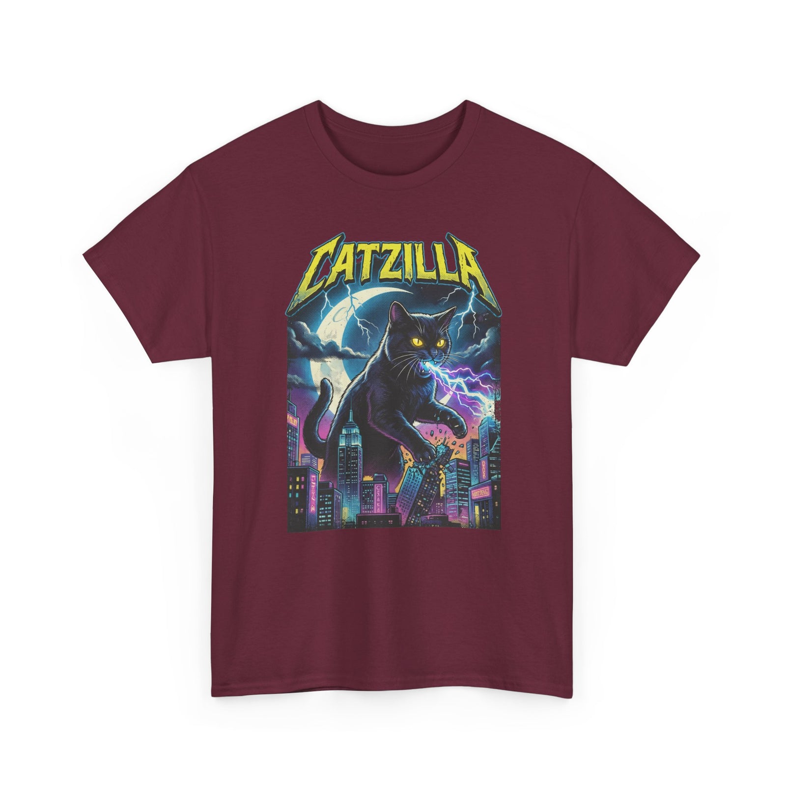 Cat Attack T-Shirt — Funny Graphic Cat Tee