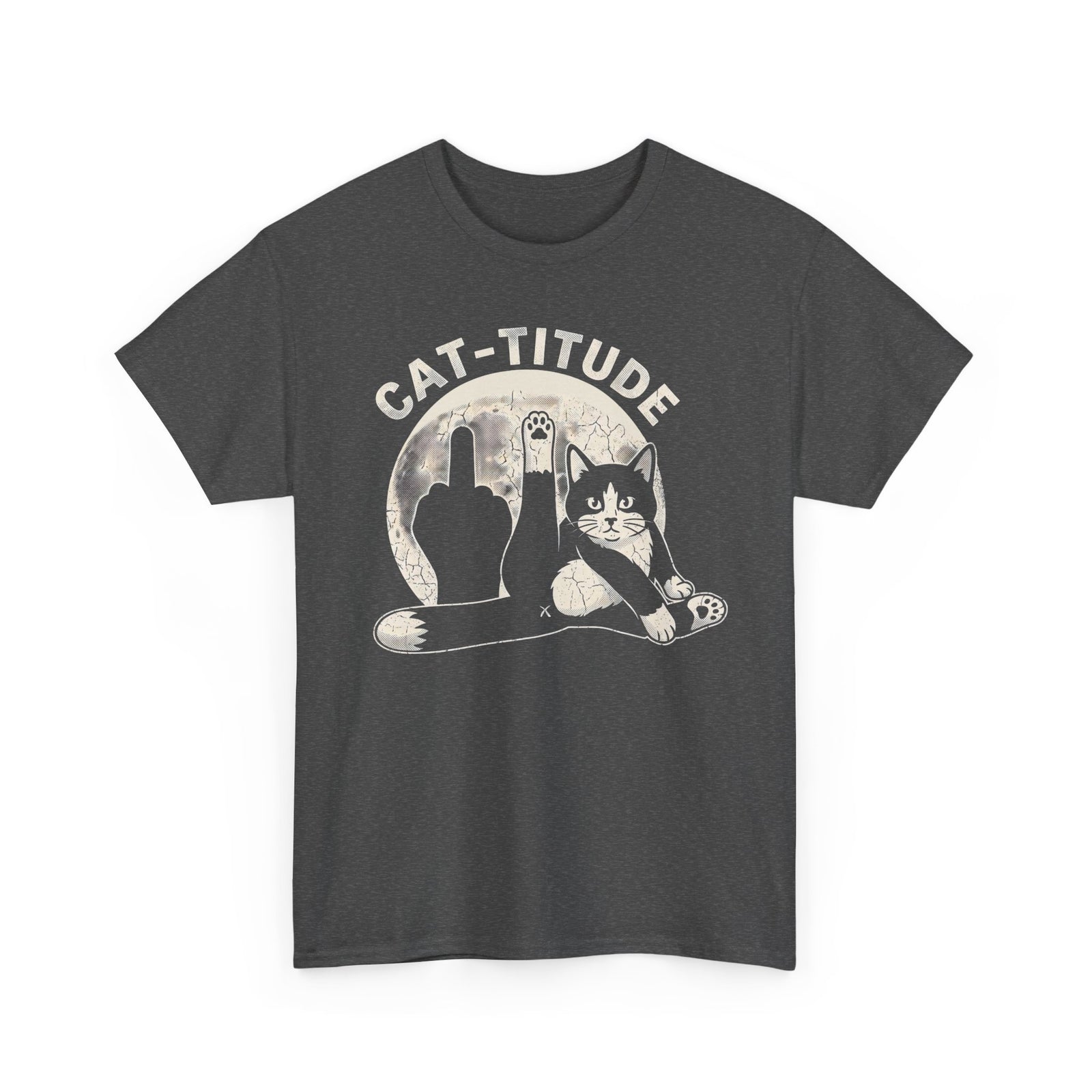Cattitude T-Shirt — Funny Cat Attitude Tee