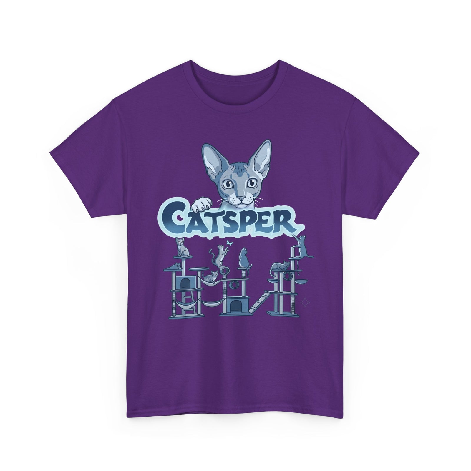 Cat Lab T‑Shirt — "CatspER" Retro Science Cat Tee