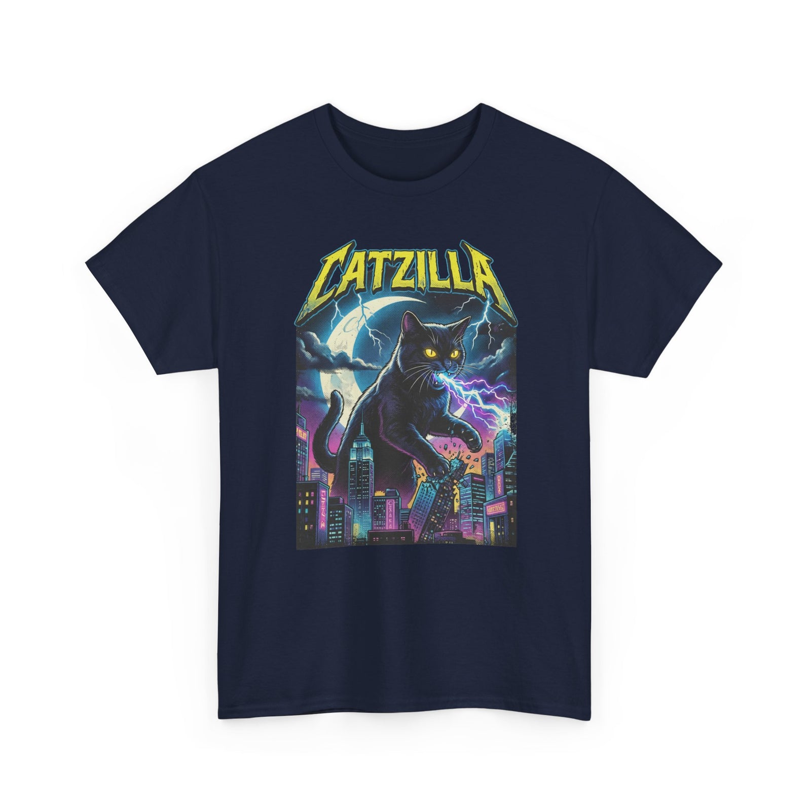 Cat Attack T-Shirt — Funny Graphic Cat Tee