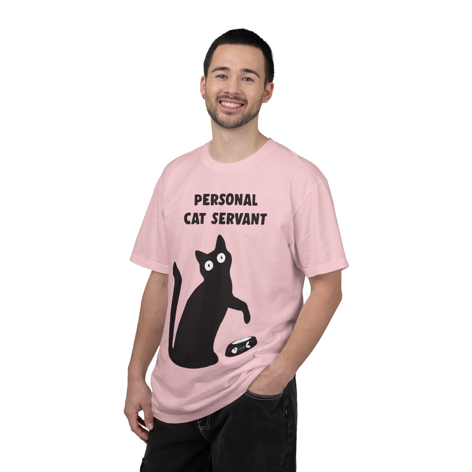 Personal Cat Servant T-Shirt — Funny Cat Lover Tee