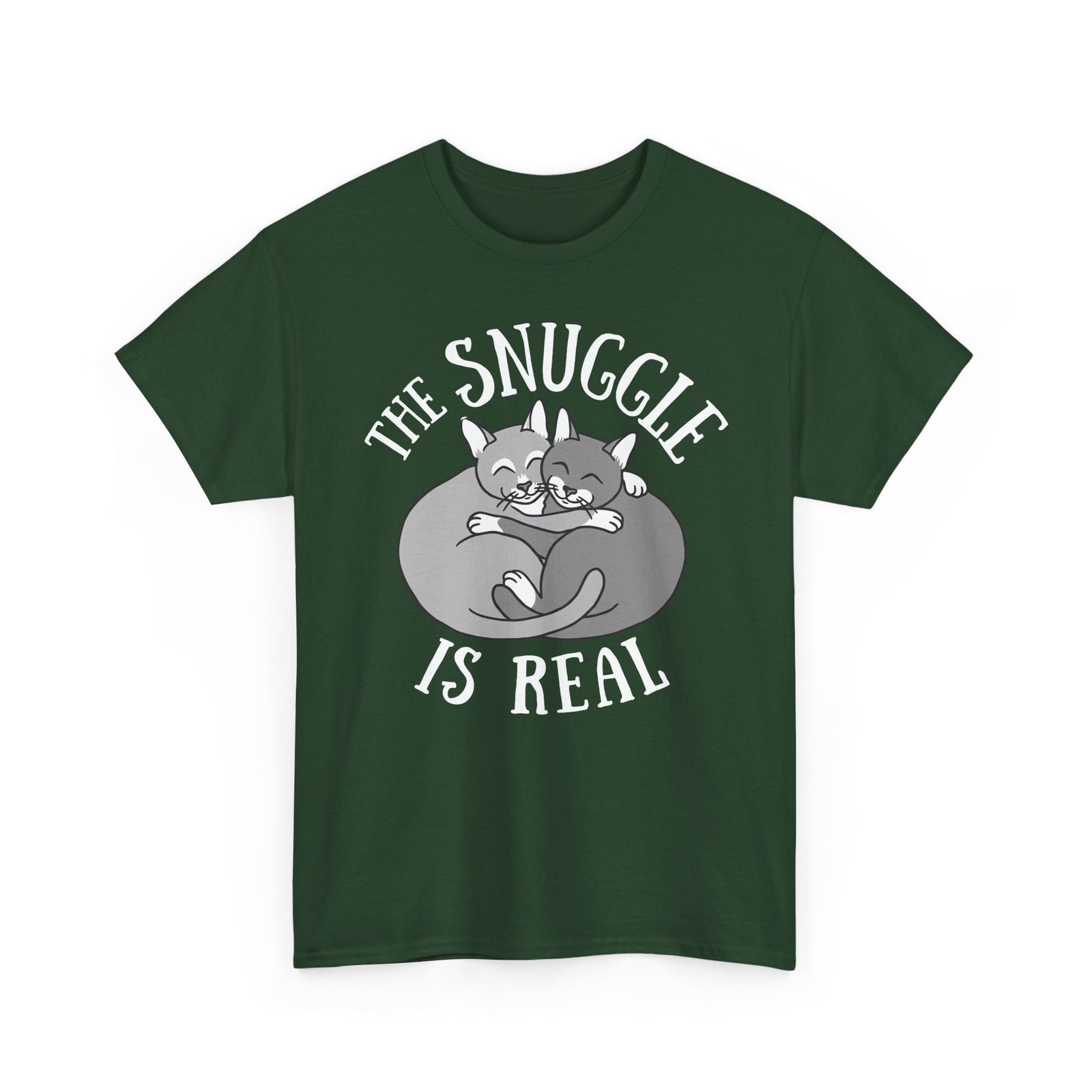 The Snuggle Is Real Cat Lover T-Shirt