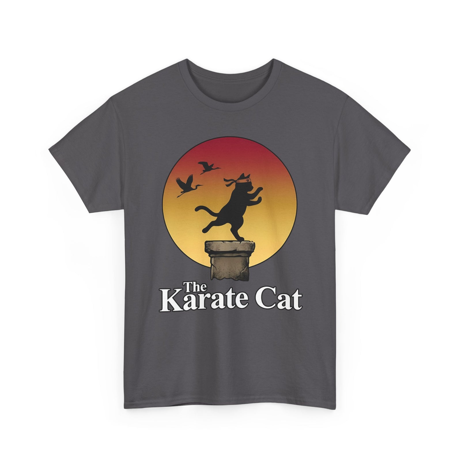 Karate Cat T-Shirt — Funny Martial Arts Cat Tee