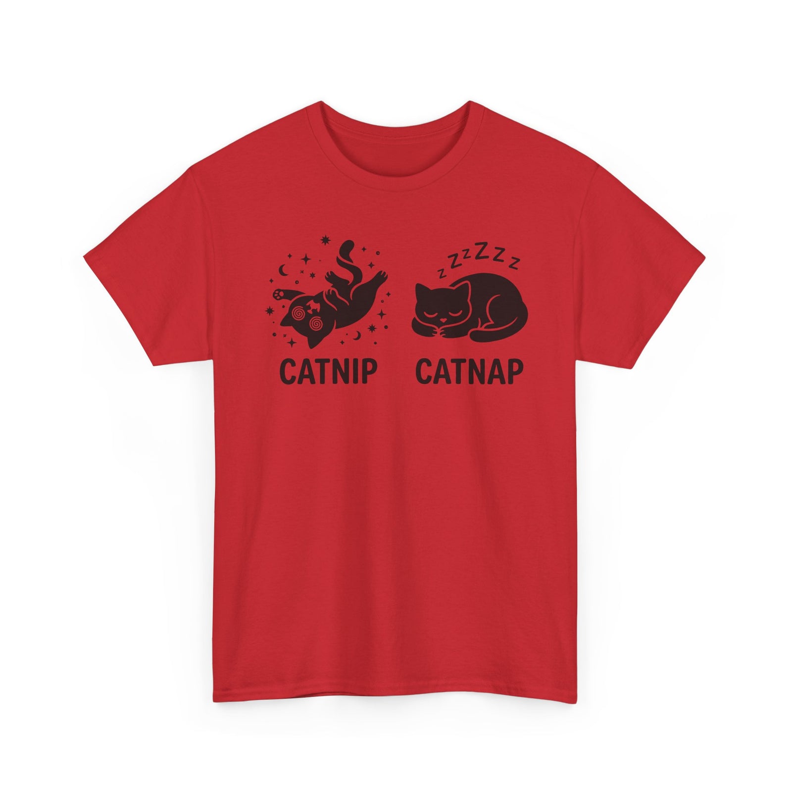 Catnip Catnap Cat T-Shirt — Cute Cat Nap Graphic Tee