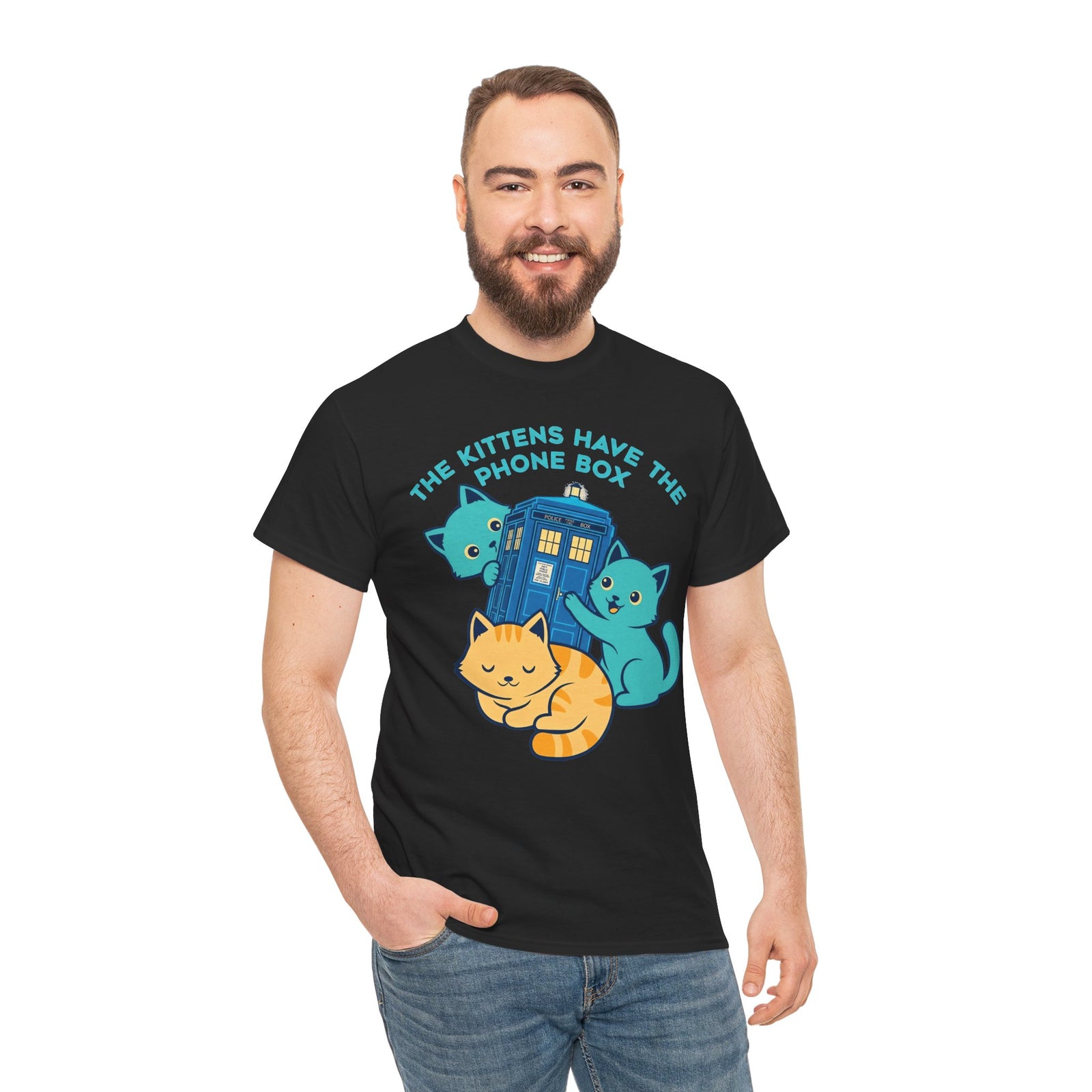 Kittens Have the Phone Box T-Shirt