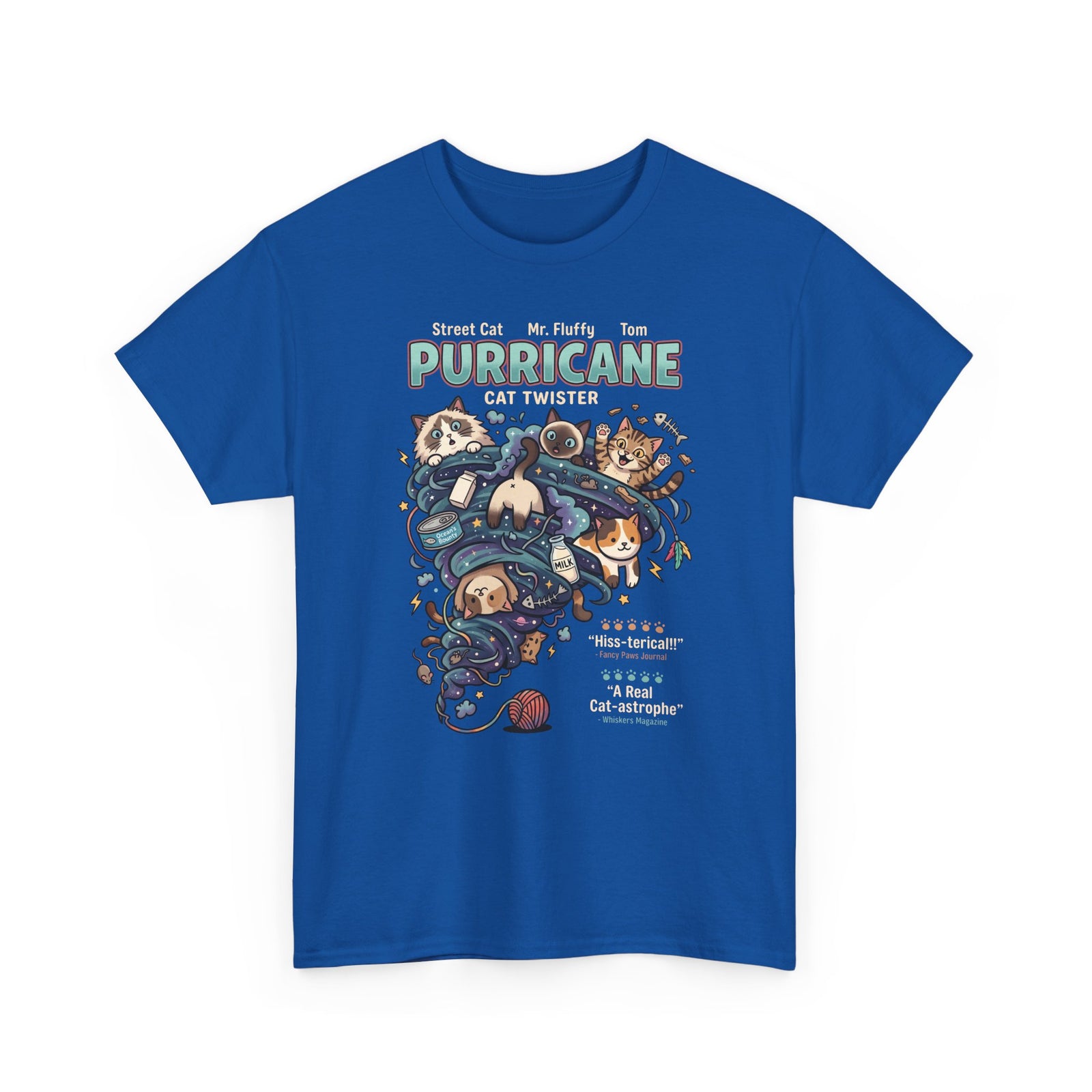 Purricane Funny Cat T-Shirt