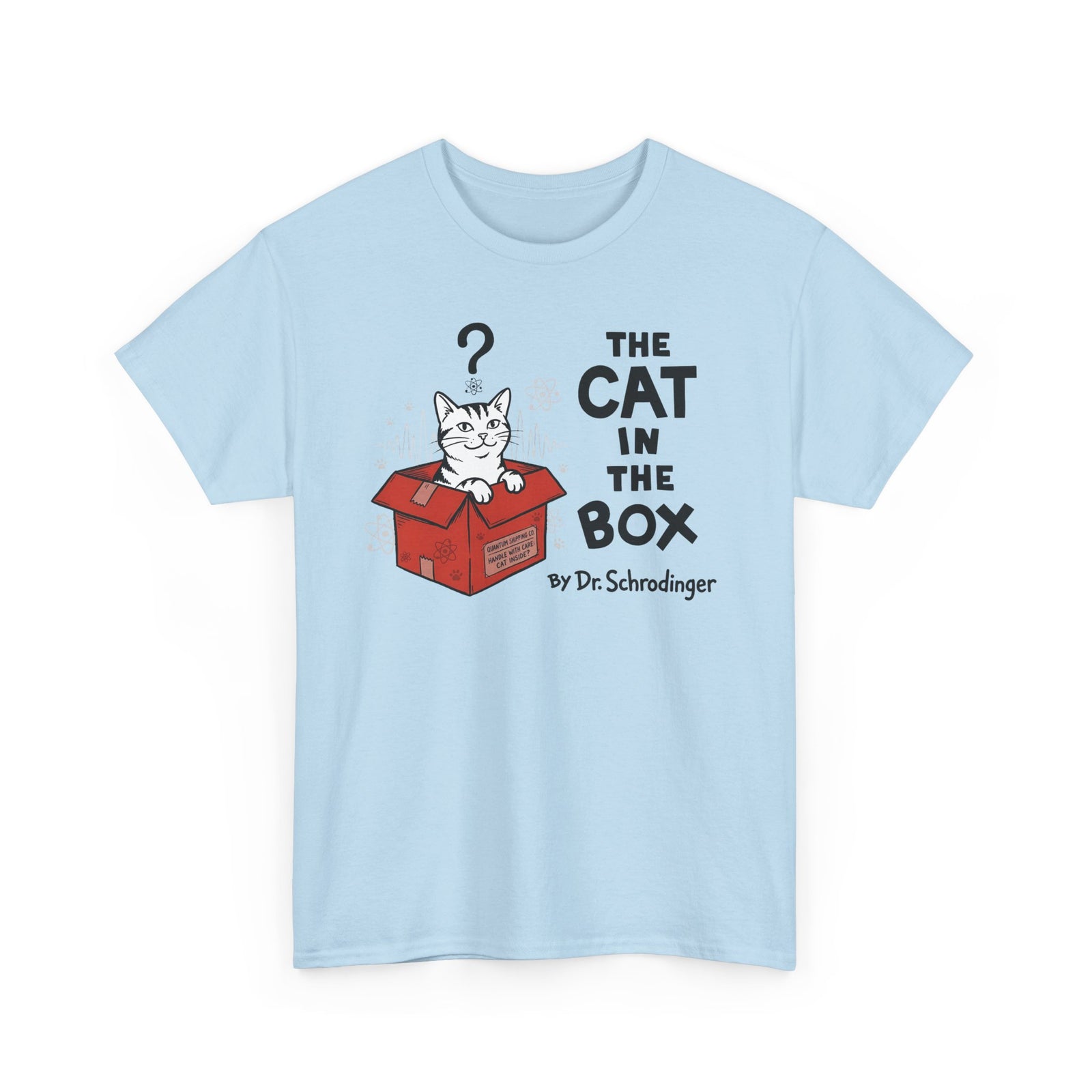 The Cat in the Box T-Shirt — Cute Cat in a Box Graphic Tee