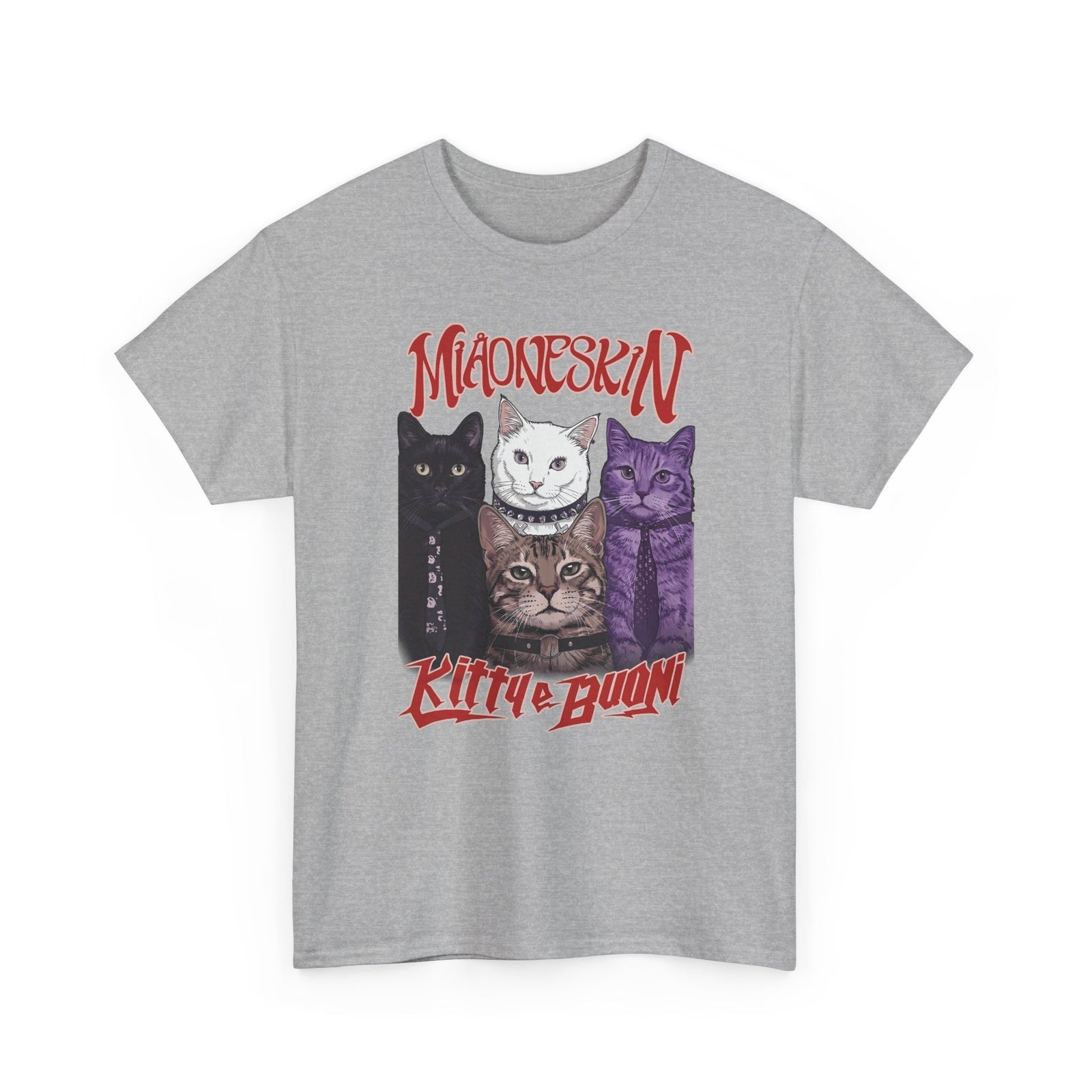 MIAONESKIN Kitty e Buon T-Shirt