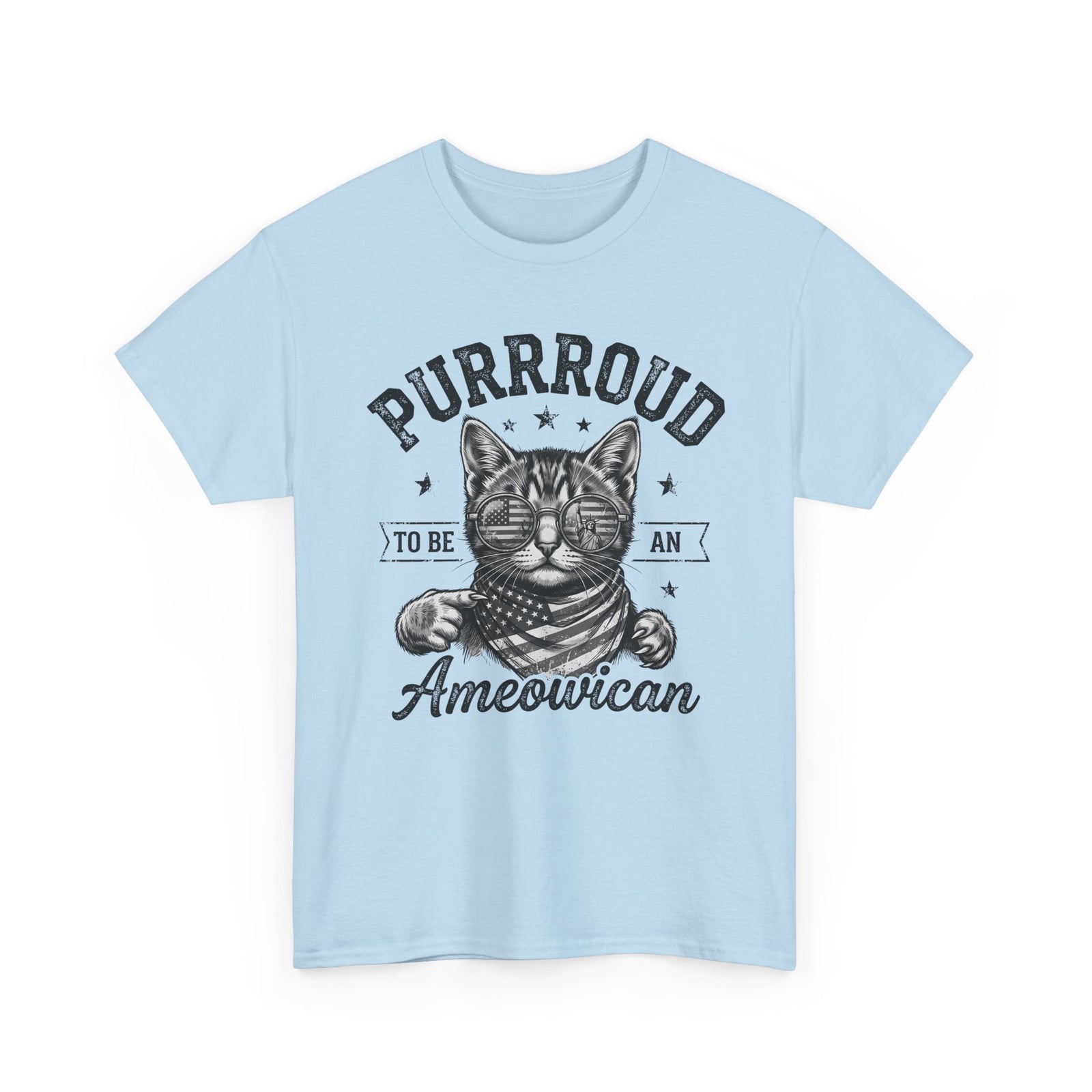 Purroud To Be An Ameowican T-Shirt