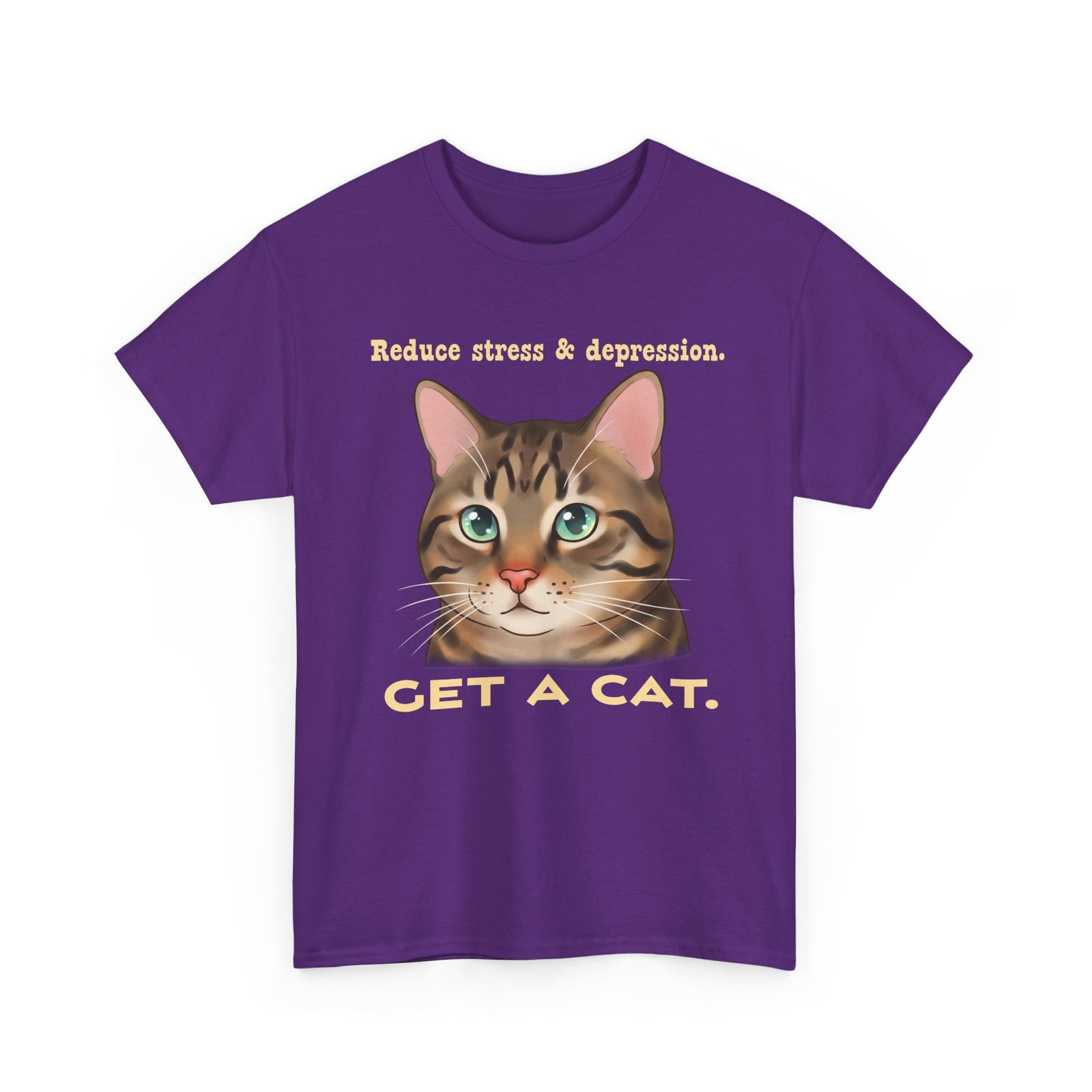 Get a Cat T-Shirt — Cute Cat Lover Tee
