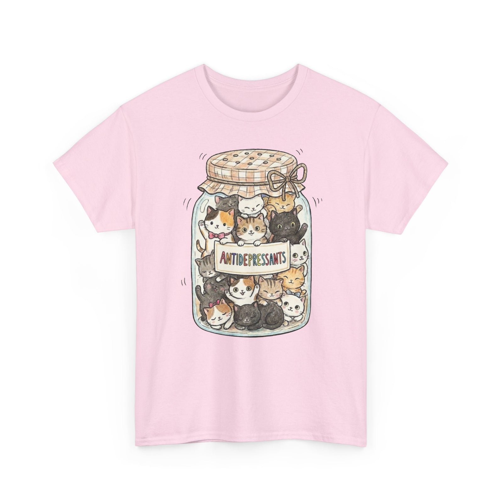 Cats Are My Antidepressants Tee — Funny Cat Lover Shirt